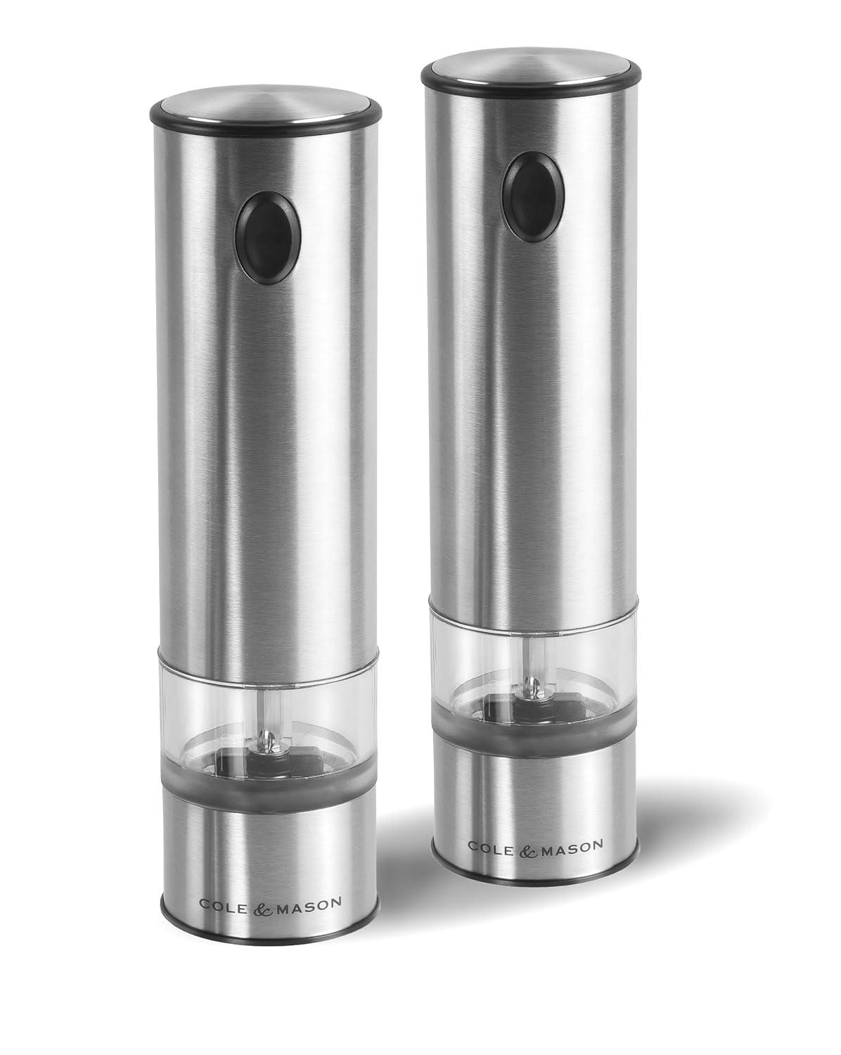 Cole & Mason Cole & Mason Battersea Electric Salt And Pepper Grinder Set