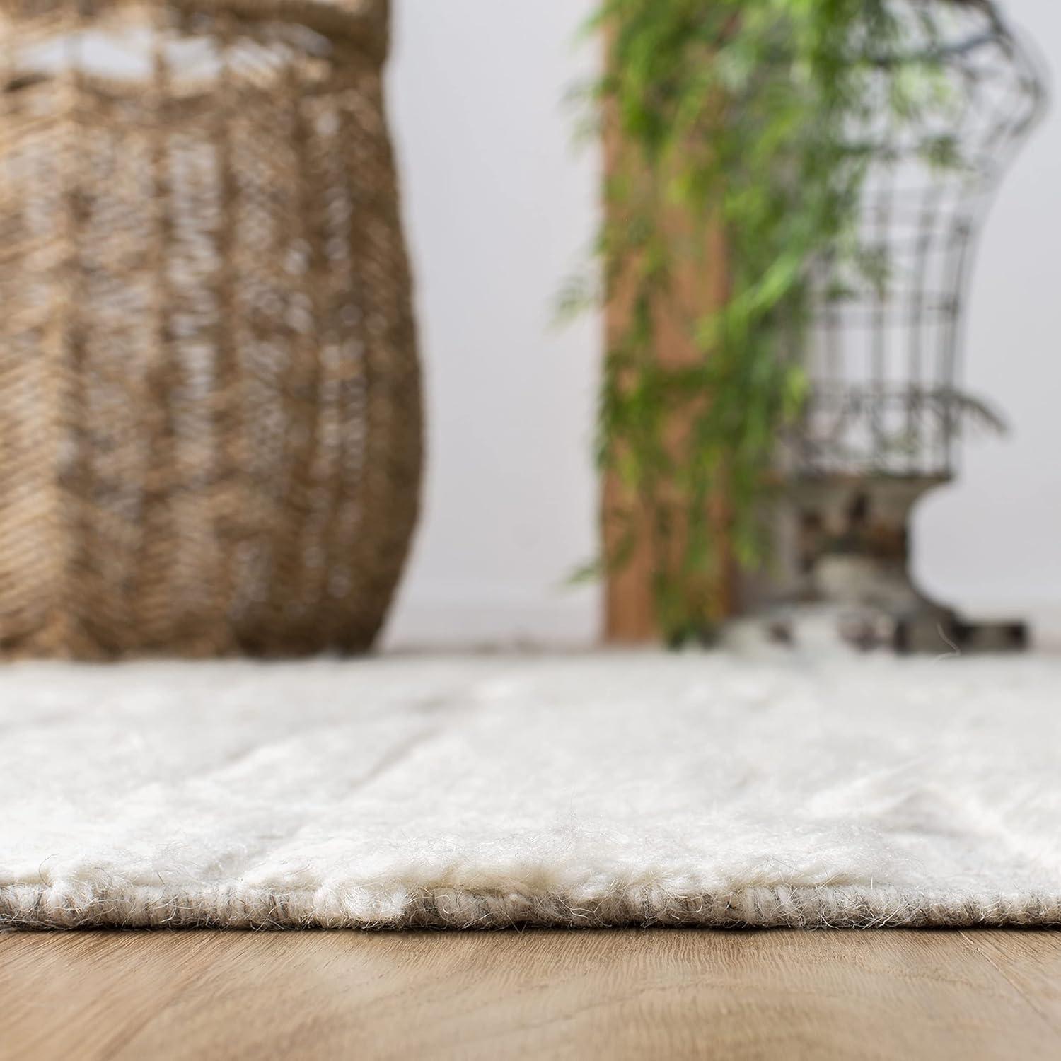 Dakota Fields Casablanca Hand Woven Wool Rug