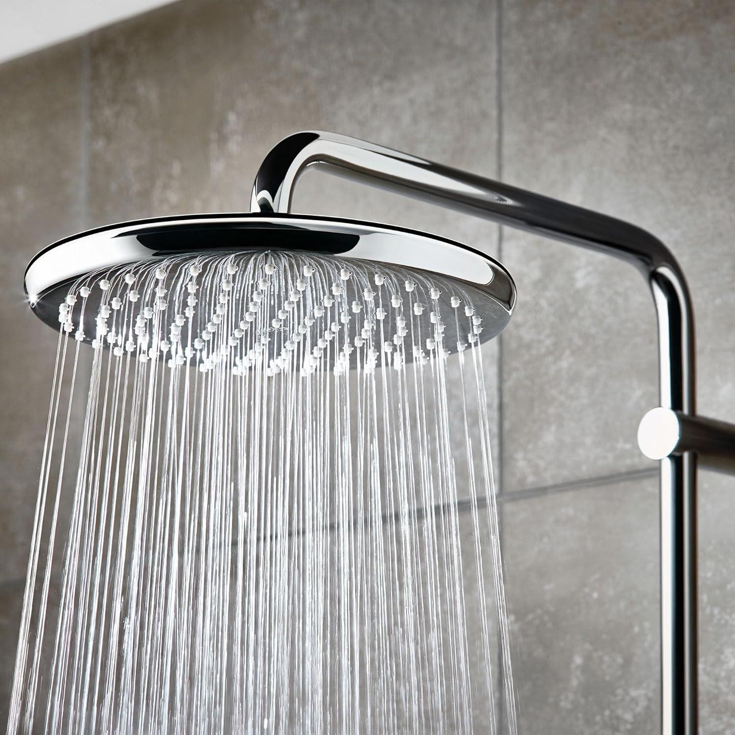 Tempesta 250 10-Inch Rainshower Shower Head, 1.78 GPM and Rainhead Size