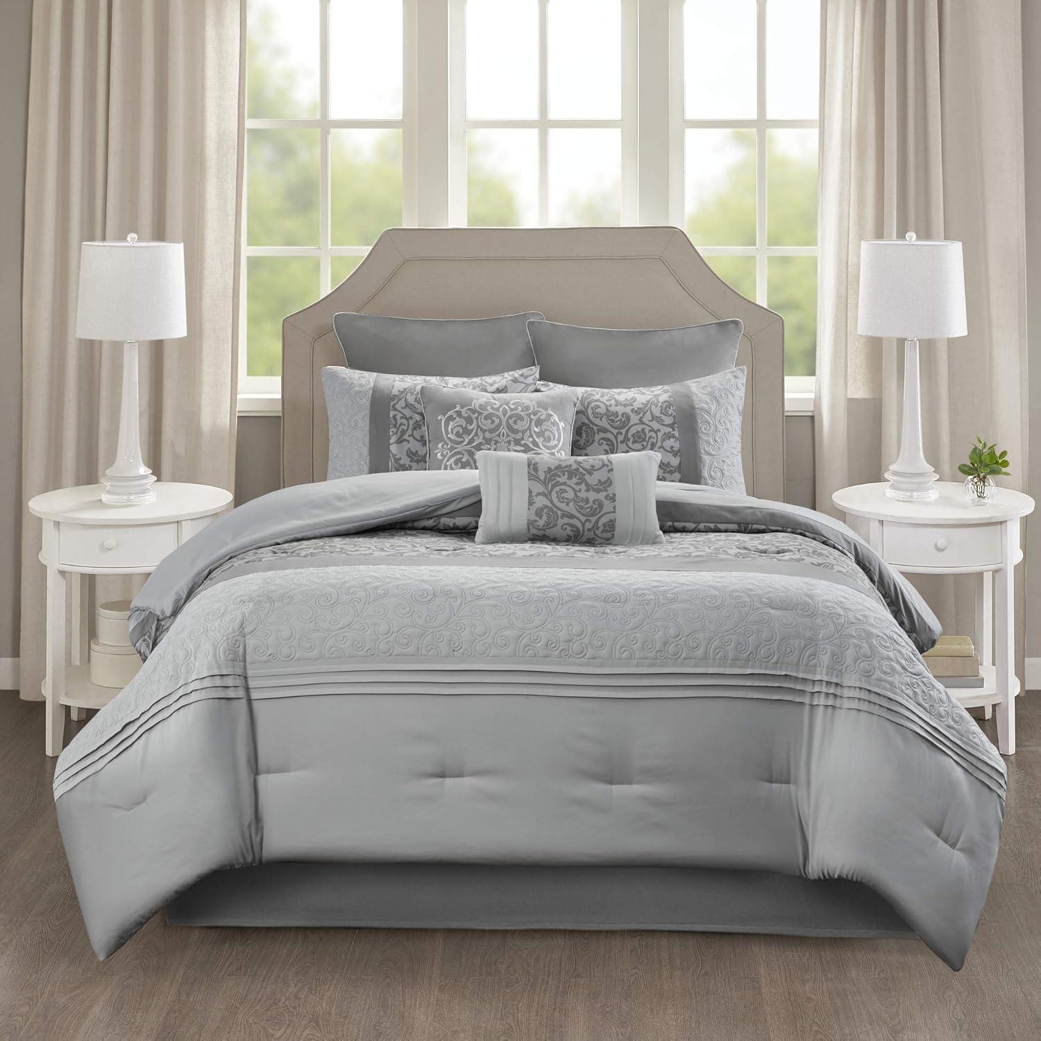 510 Design Ramsey Embroidered 8 Piece Comforter Set