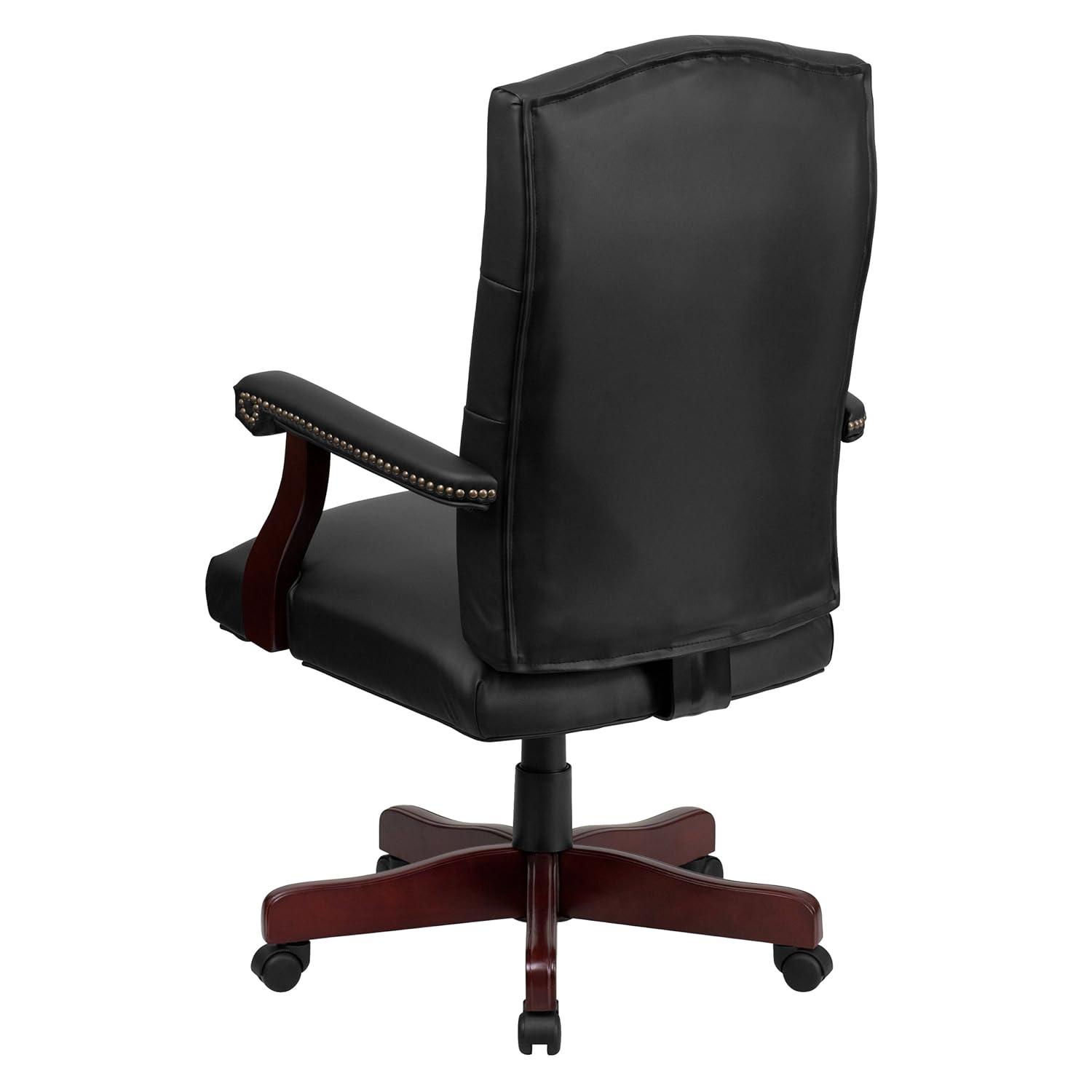 Flash Furniture Executive Swivel Office Chair with Arms