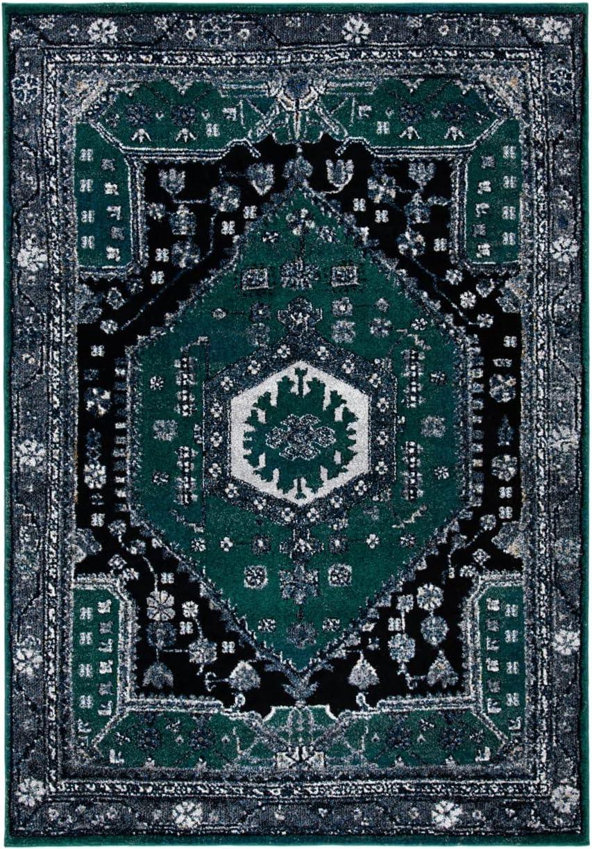 Vintage Hamadan VTH204 Power Loomed Area Rug  - Safavieh