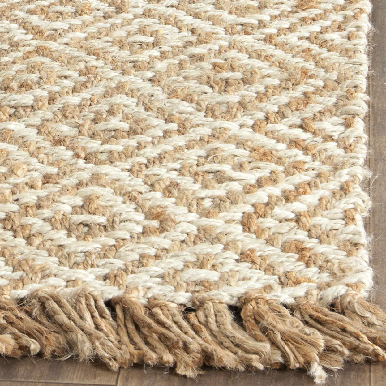 Natural Fiber NF450 Hand Woven Indoor Accent Rug - Natural/Ivory - 2'6"x4' - Safavieh.