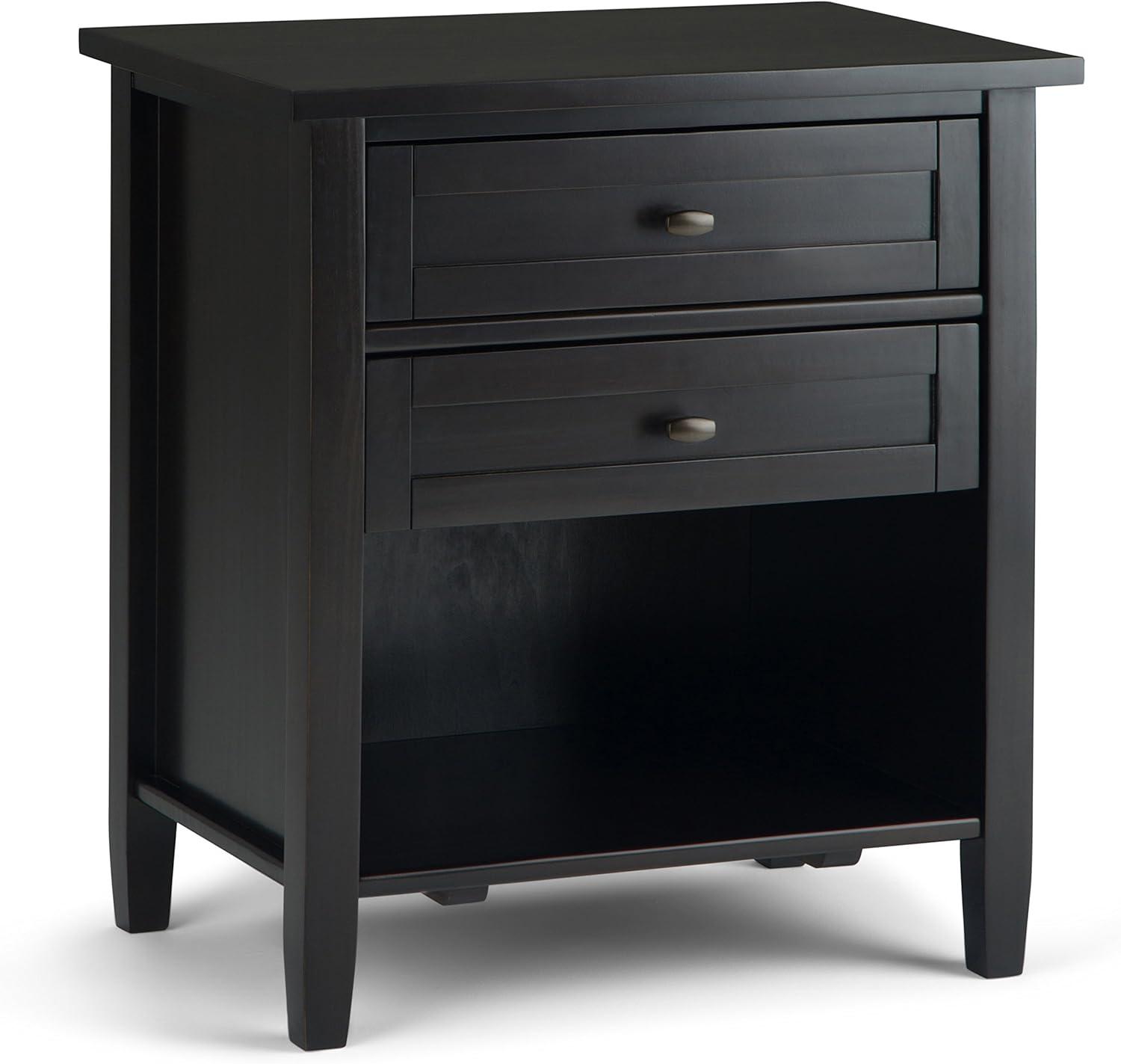 Agrippino Solid Wood Nightstand