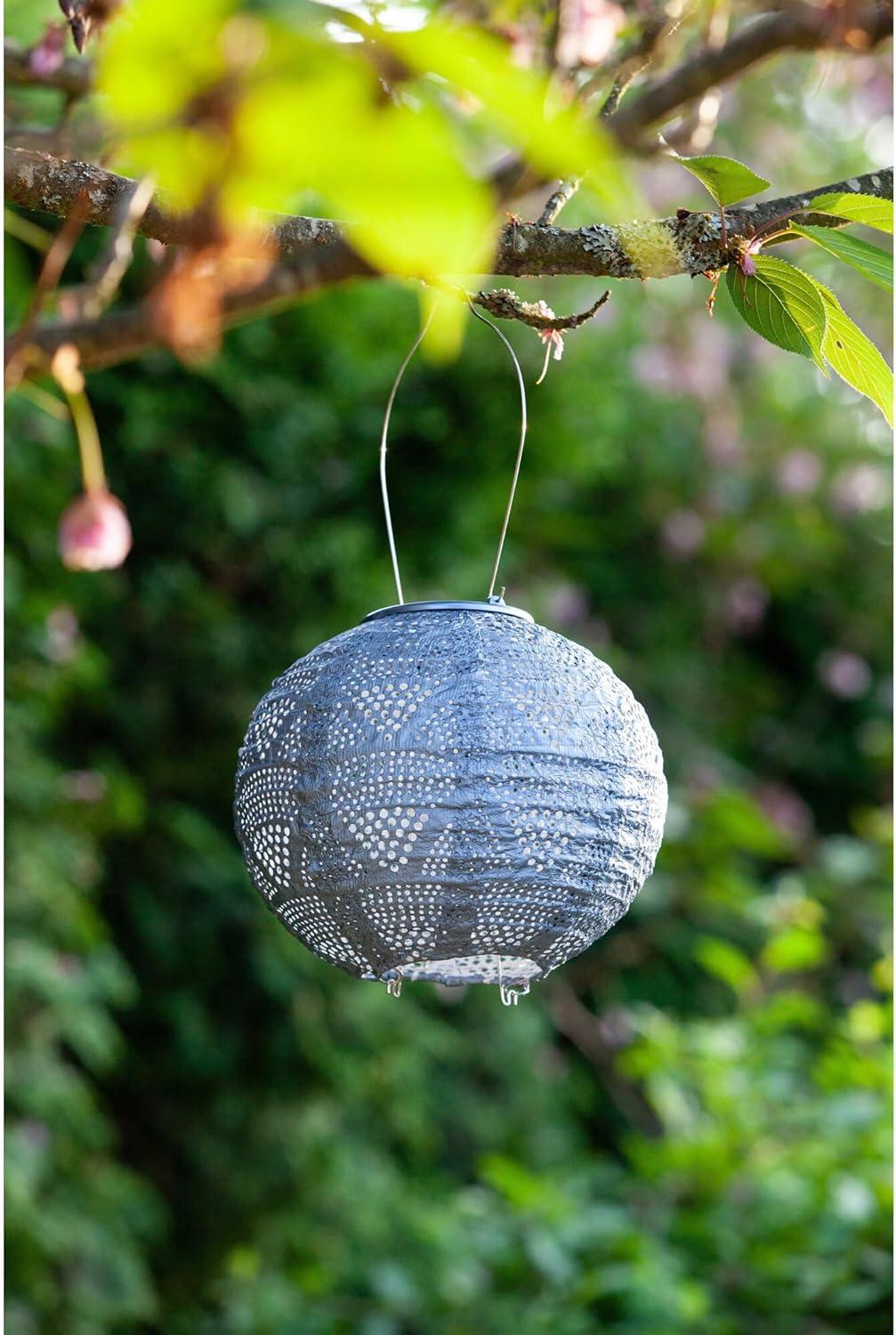 Boho Globe Solar Outdoor Lantern