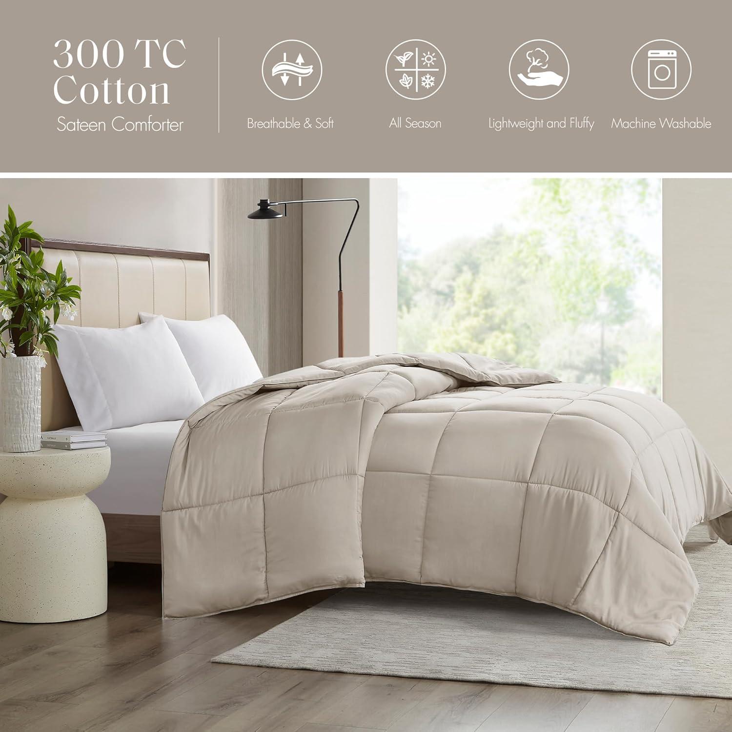 Westport 300 Thread Count Cotton Shell Luxury Down Alternative Comforter - Madison Park