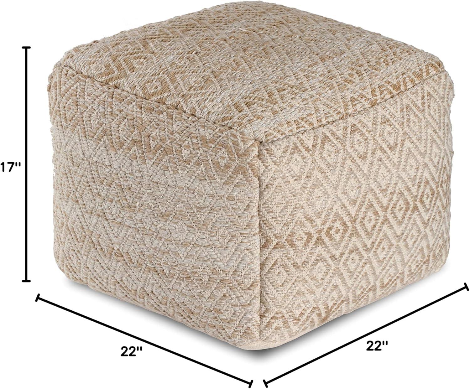 Cherokee Pouf - Anji Mountain