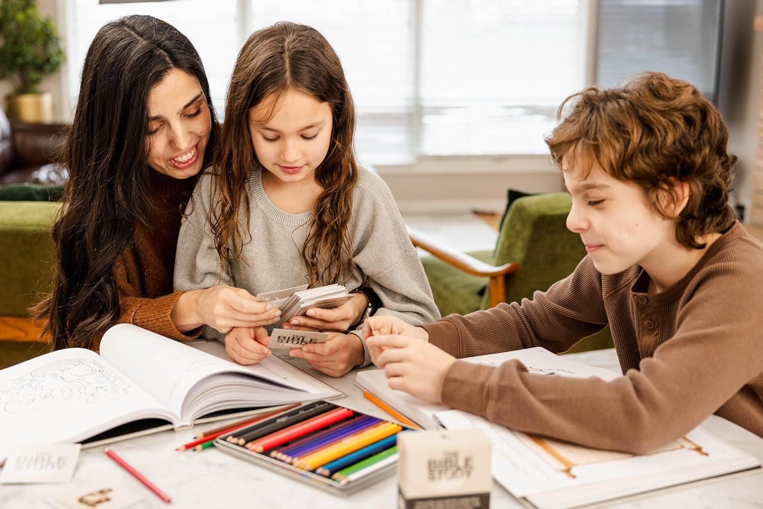 The Bible Study for Kids: Hardcover Edition with Full-Color Illustrations