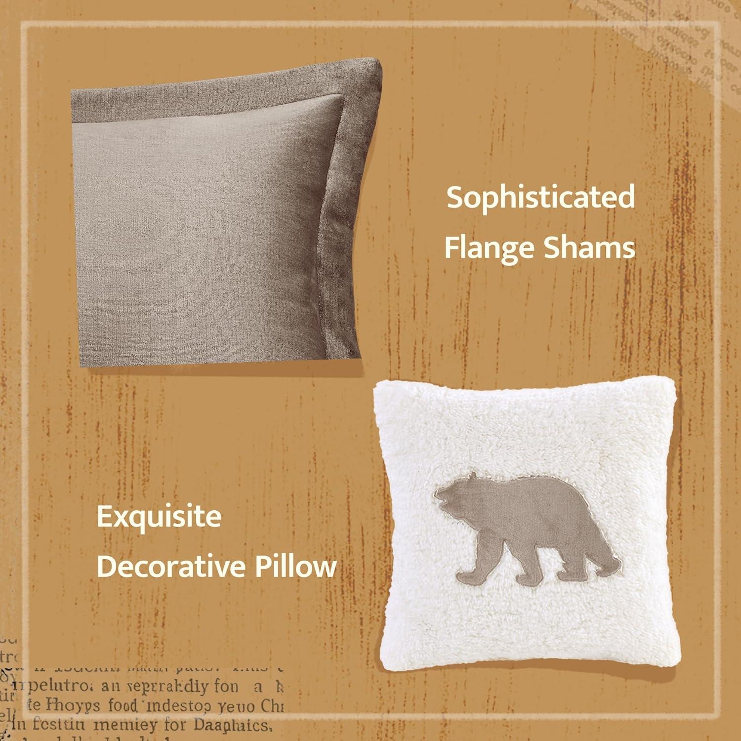 Woolrich Woolrich Alton Plush to Sherpa Down Alternative Comforter Set