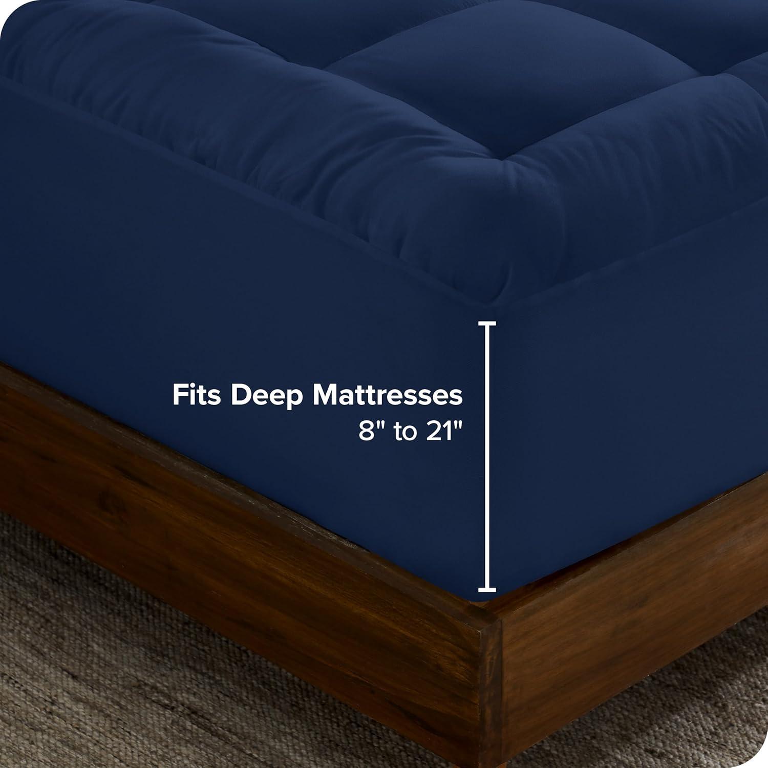 Bare Home Cotton Top Mattress Pad
