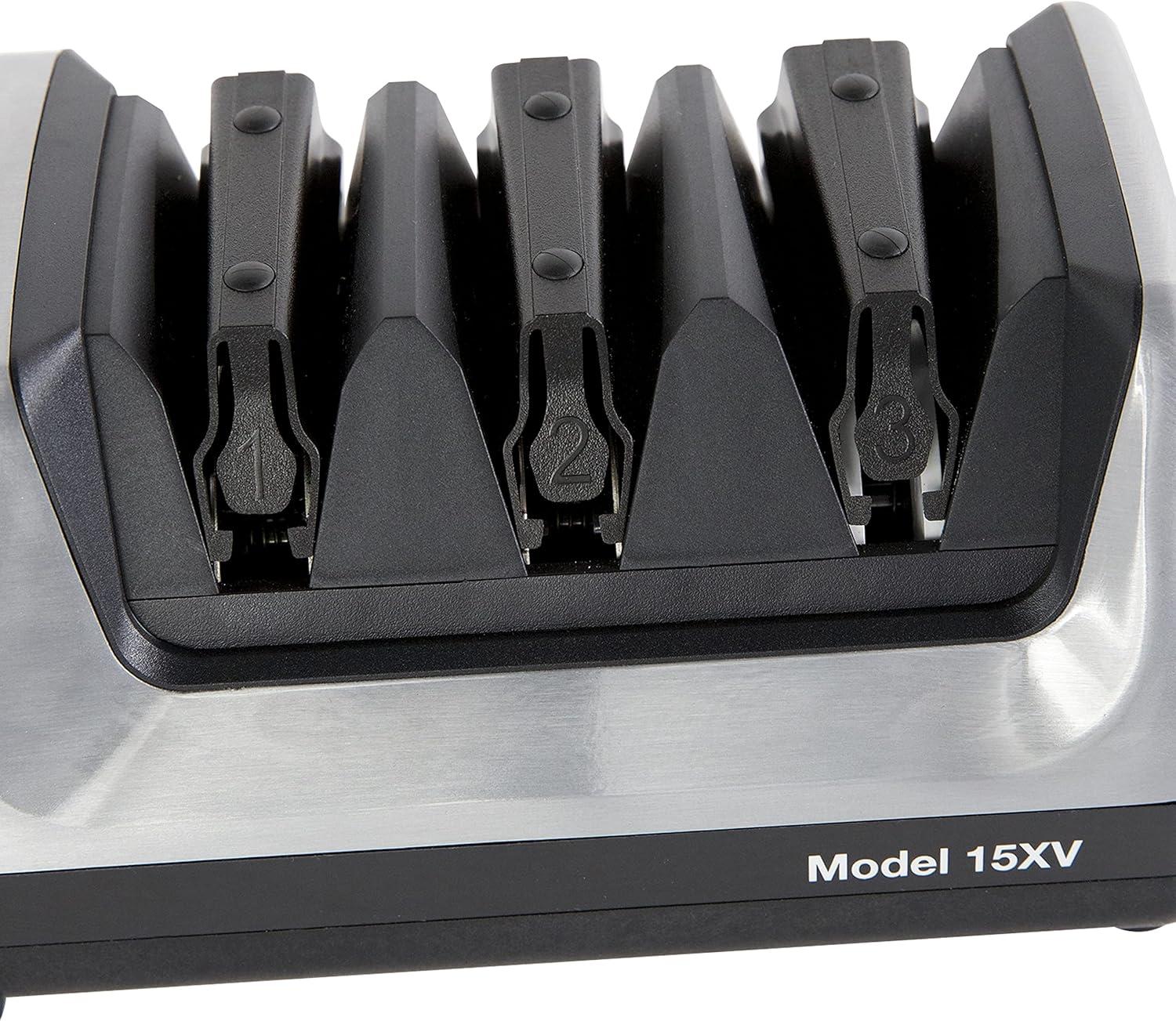 Chef'sChoice Model 15xV PRO - Electric Sharpener - 3-Stage 15° Trizor