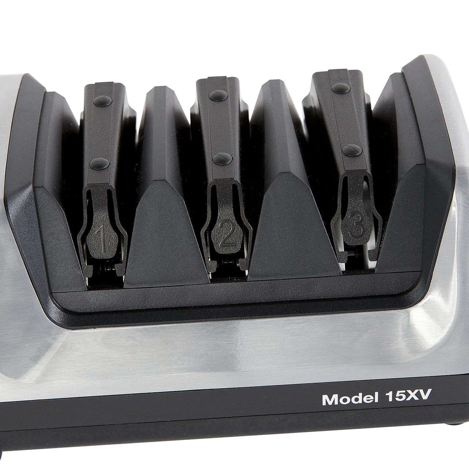 Chef'sChoice Model 15xV PRO - Electric Sharpener - 3-Stage 15° Trizor