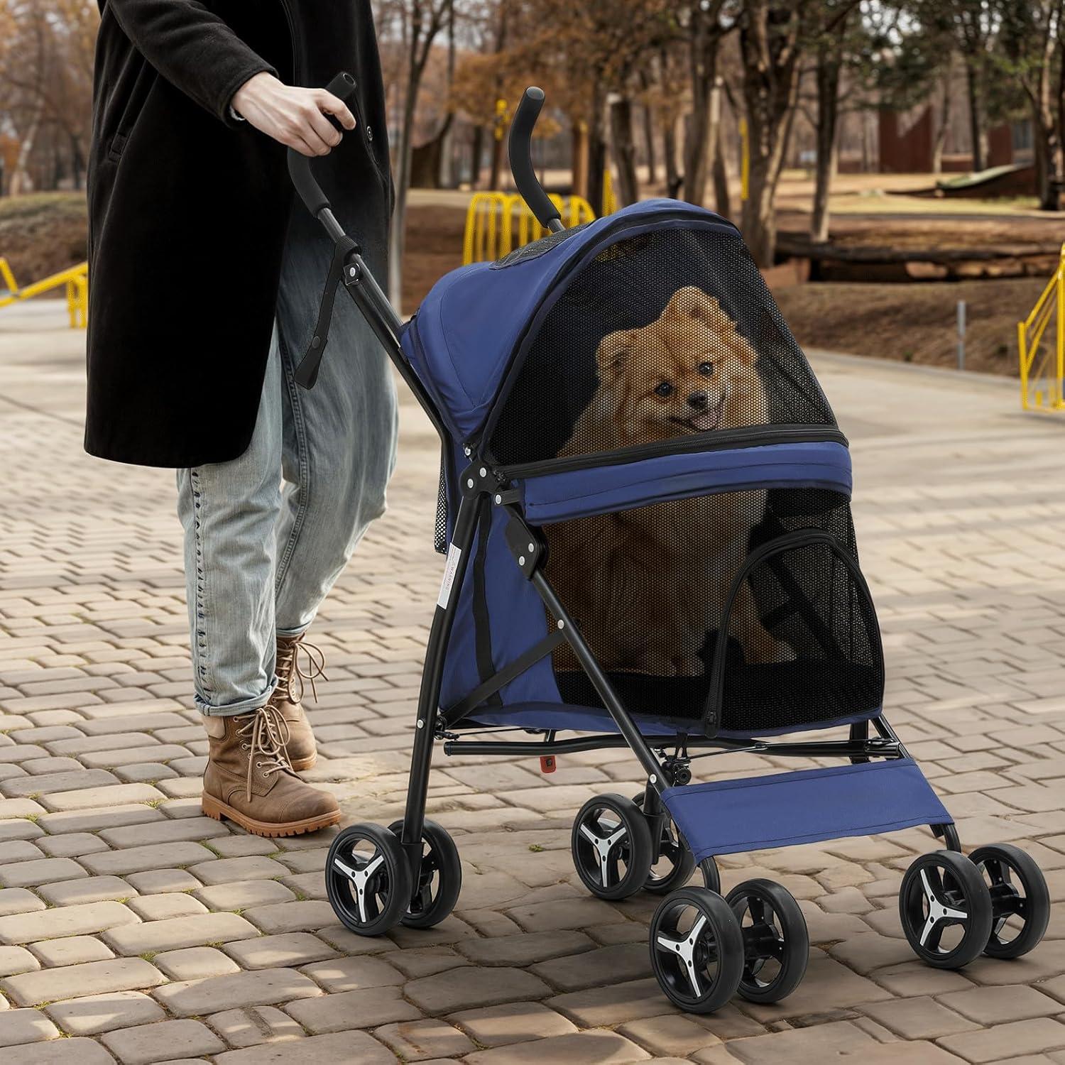 Foldable Pet Stroller