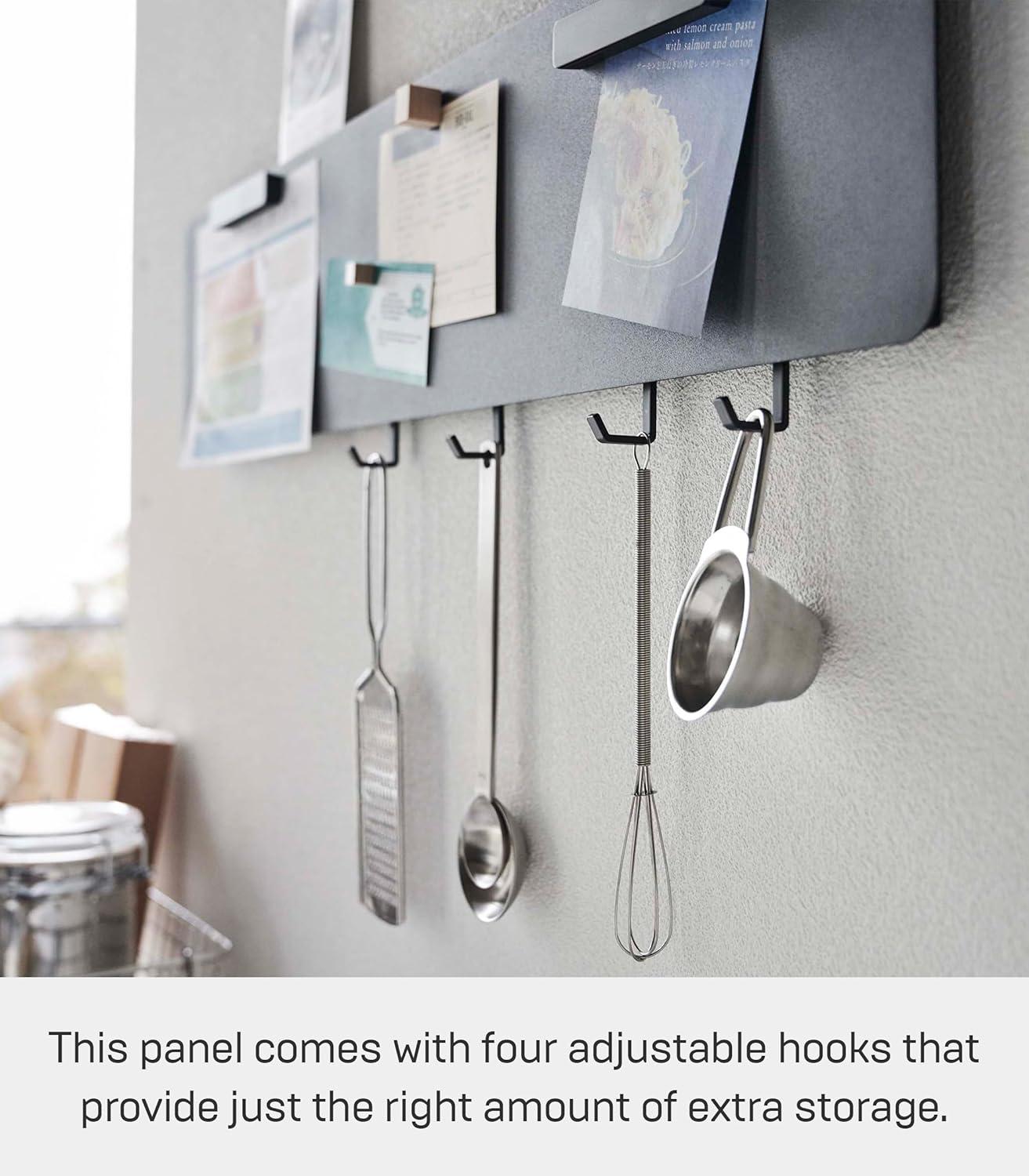 Wall Storage Organizer with Key Hooks