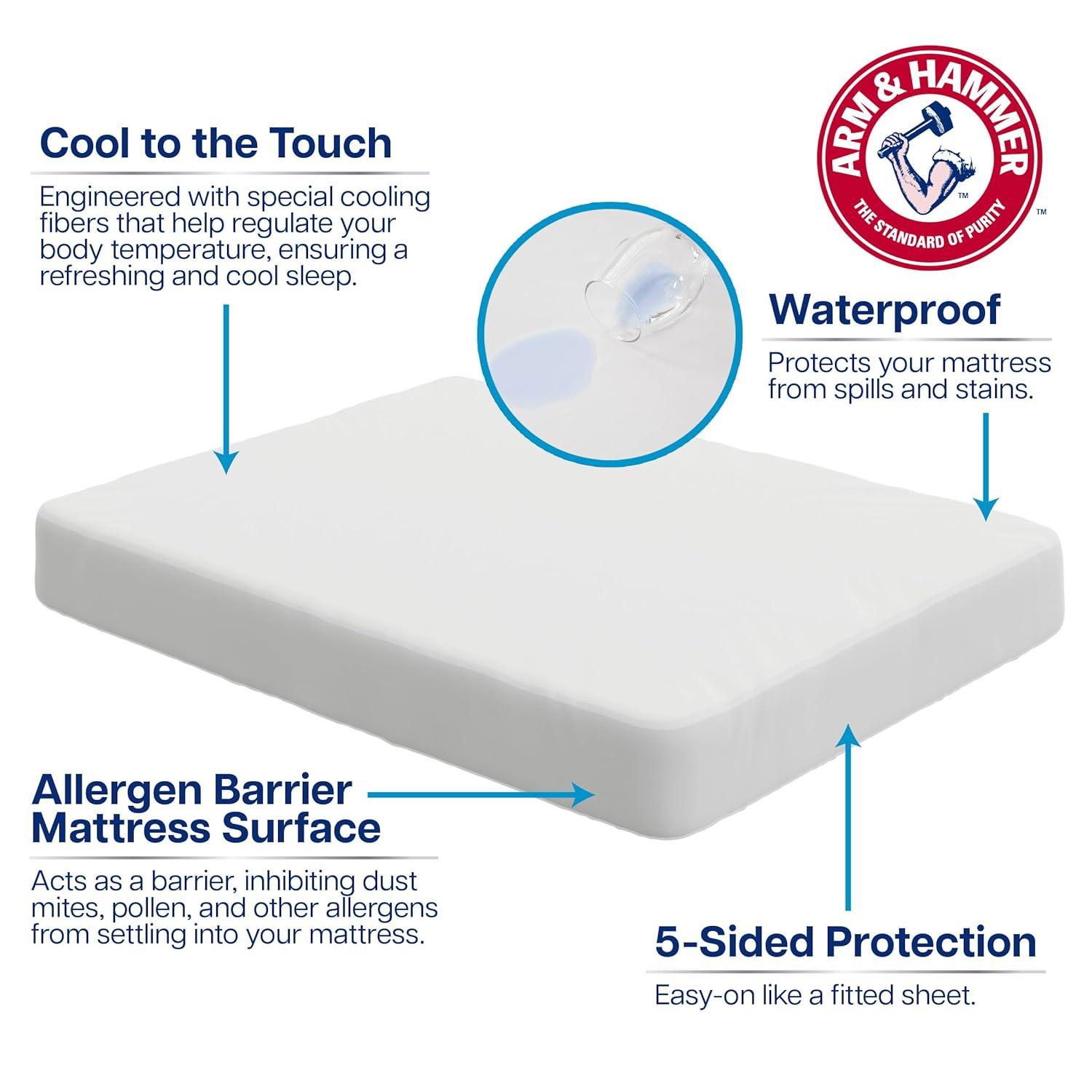 Arm & Hammer Arm & Hammer Cooling Comfort Fitted Mattress Protector