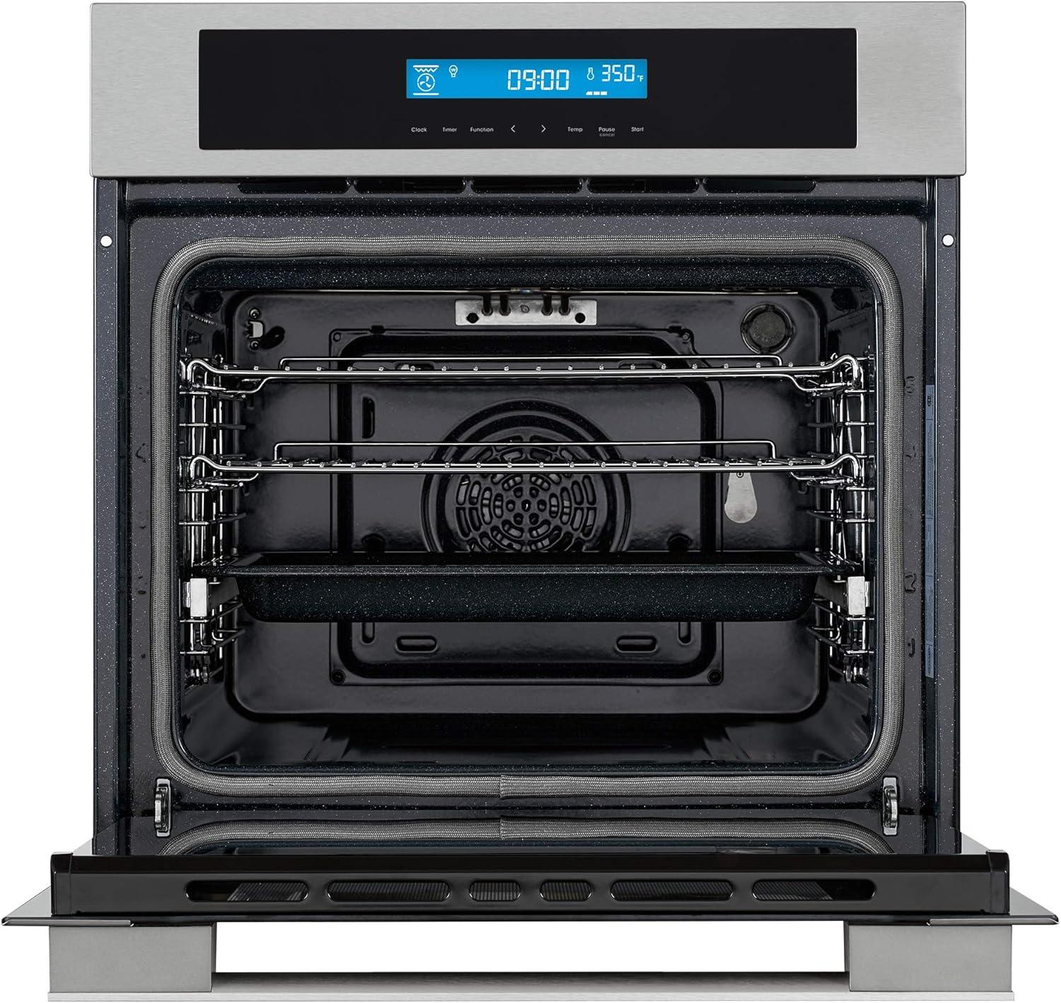 Cosmo C106SIX-PT 24 in. Convection European Element Single Electric Wall Oven