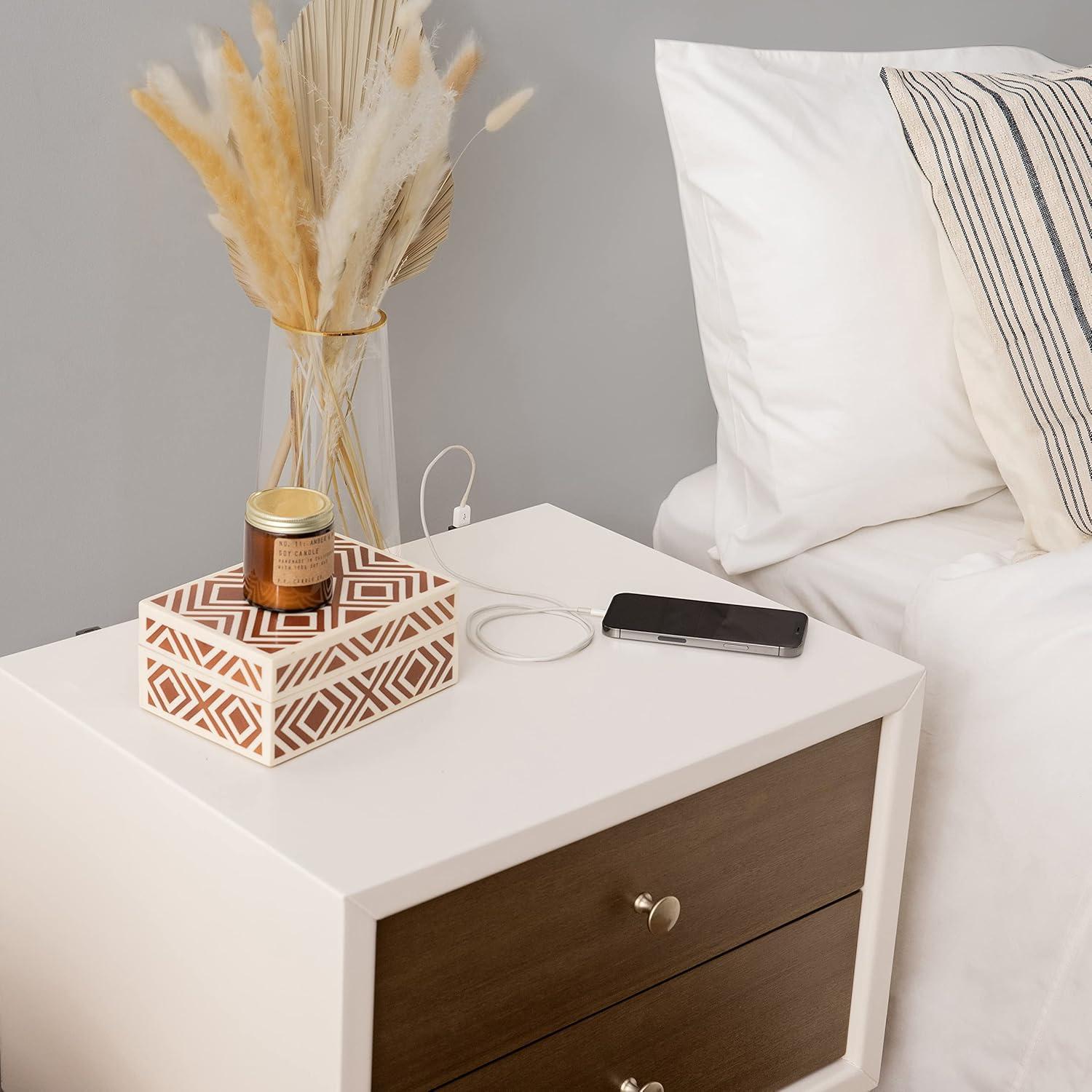 Palma Nightstand With USB Port