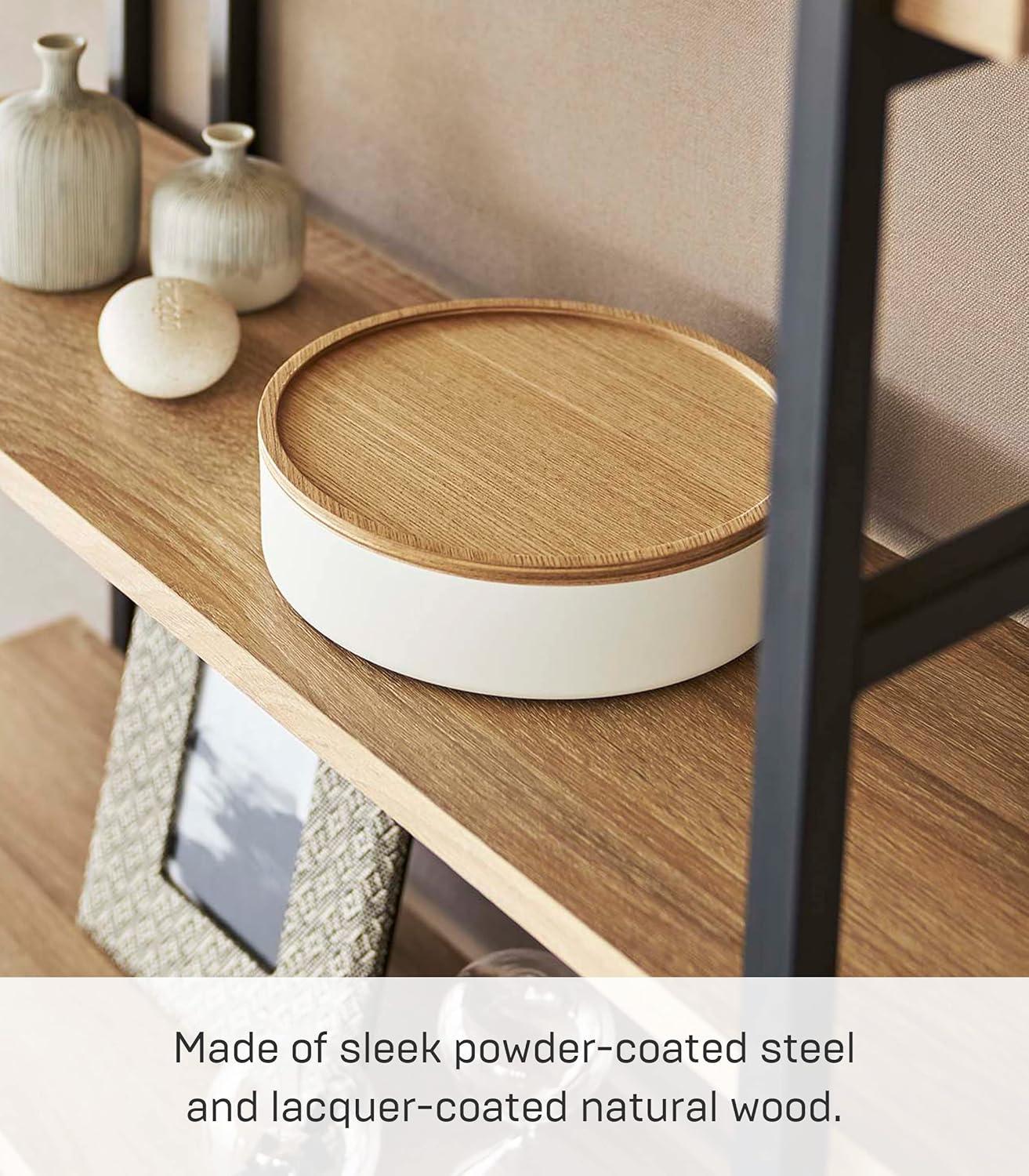 Yamazaki Home Rin Metal Storage Bin