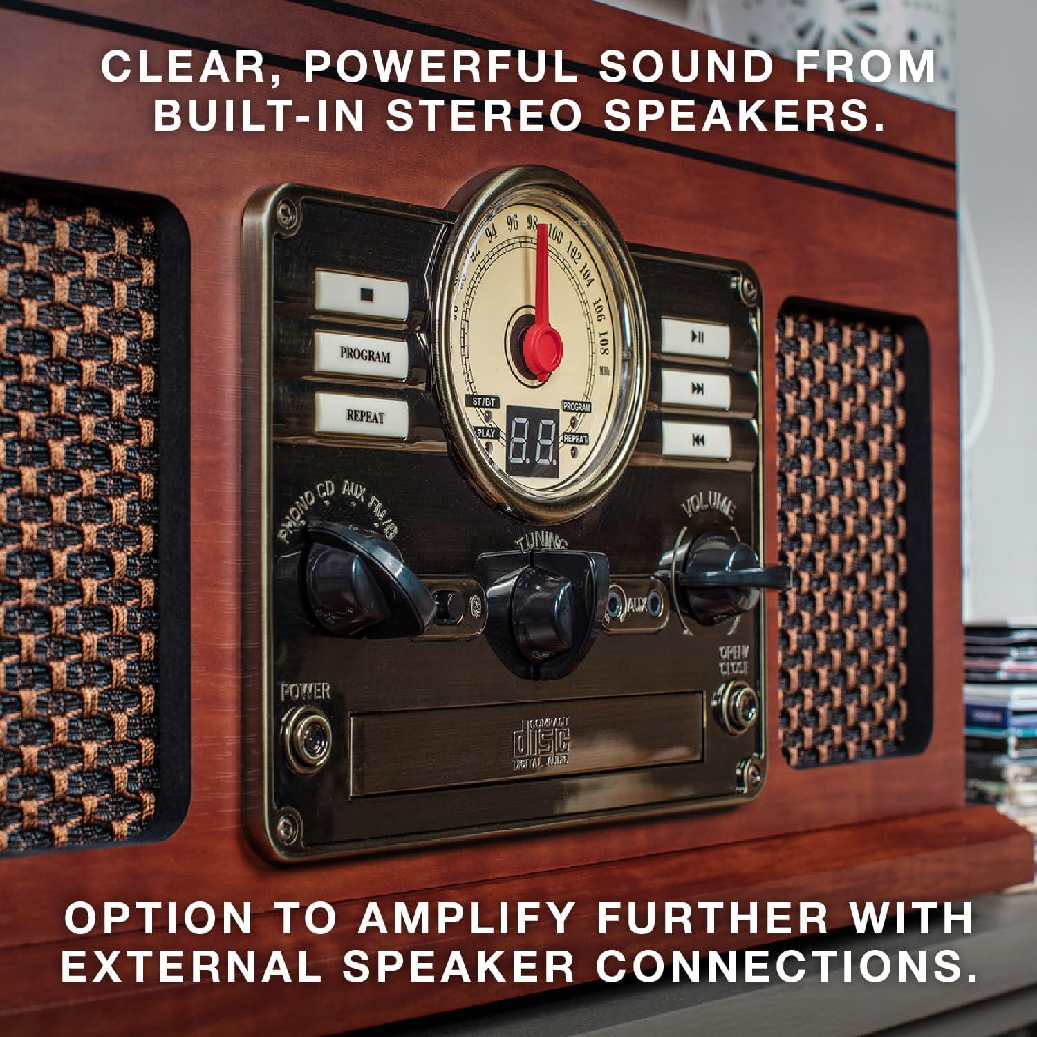 Victrola Decorative Record Player with Bluetooth