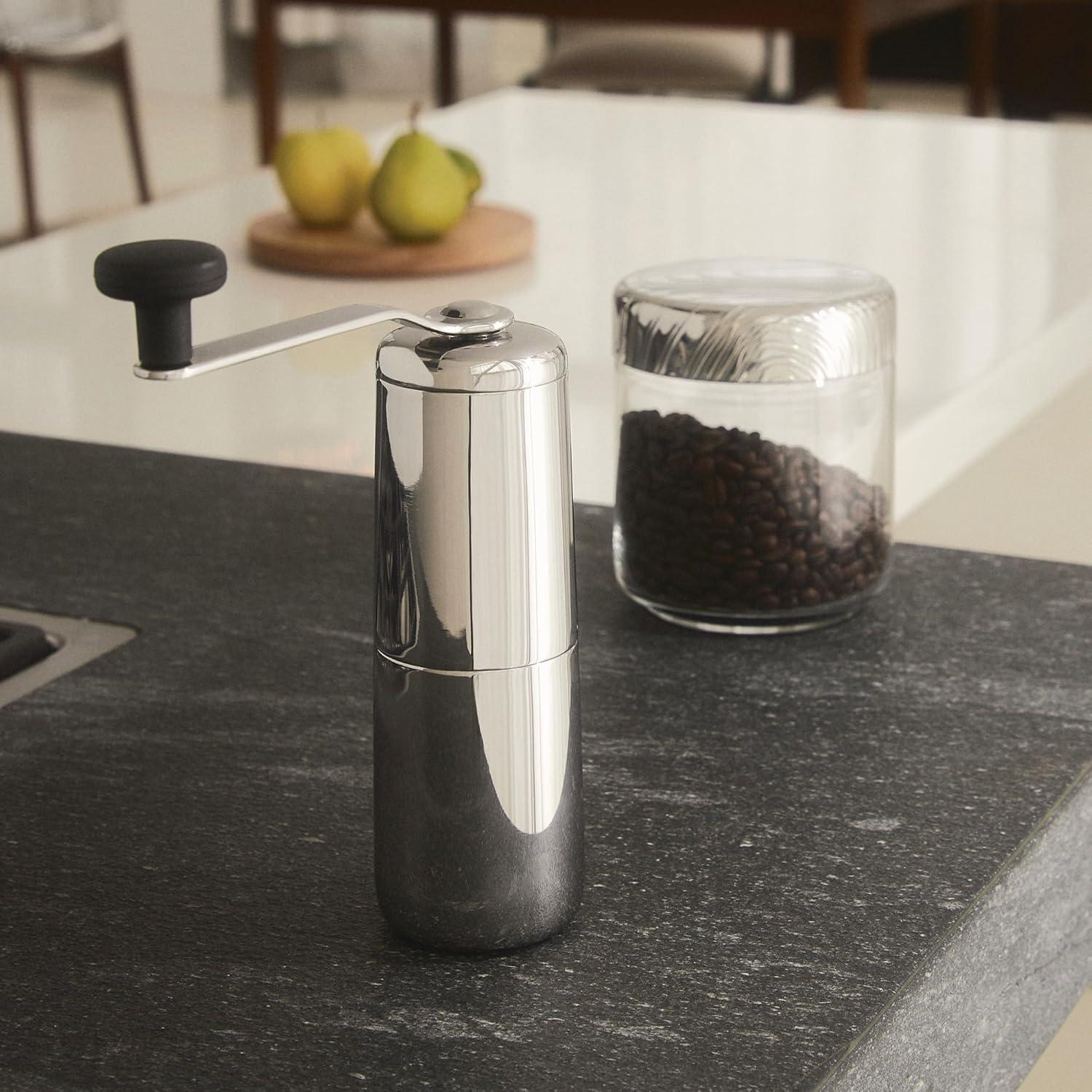 Alessi Slow Stainless Steel Manual Blade Coffee Grinder