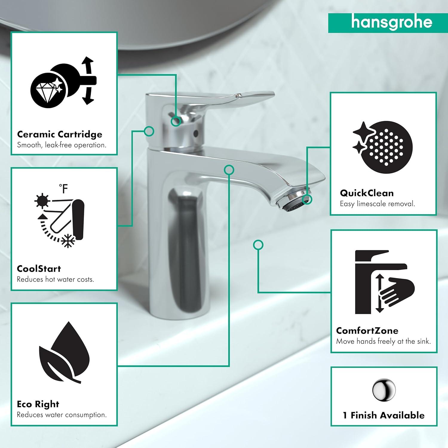 Metris E 110 Single Hole Bathroom Faucet