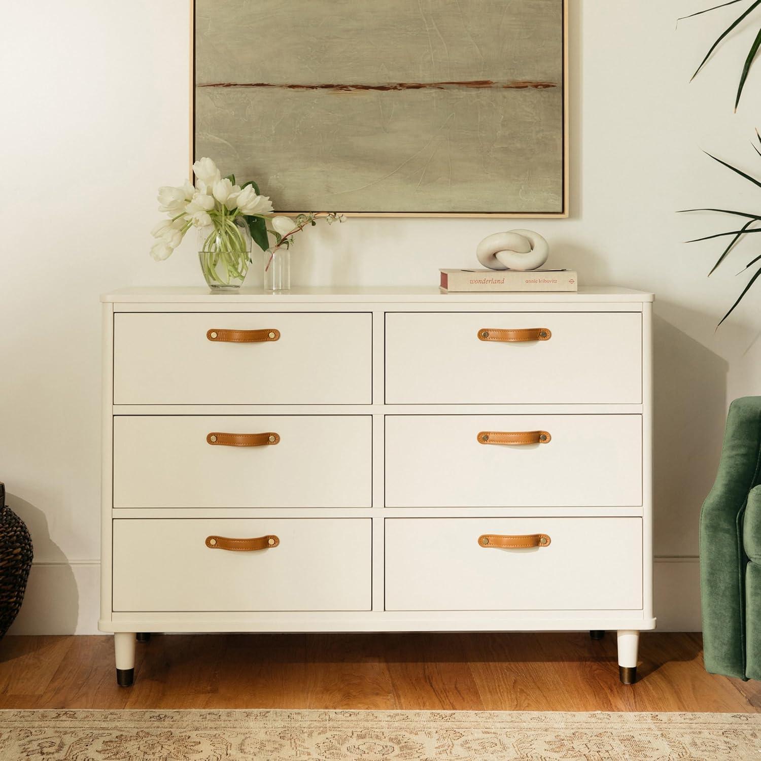 Namesake Tanner 6 Drawer Dresser - Warm White