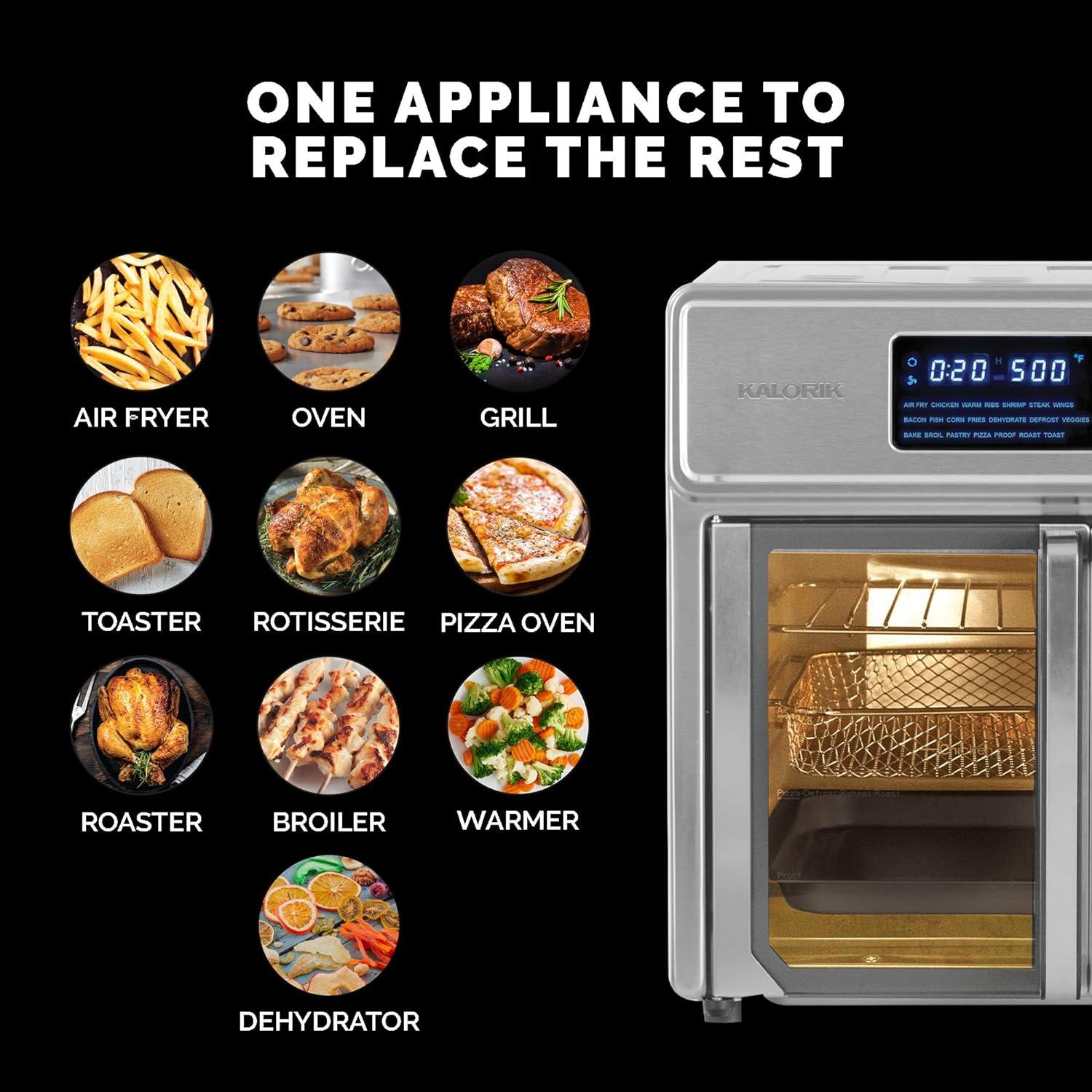 Kalorik® MAXX® 26 Quart Digital Air Fryer Oven AFO 46045 SS