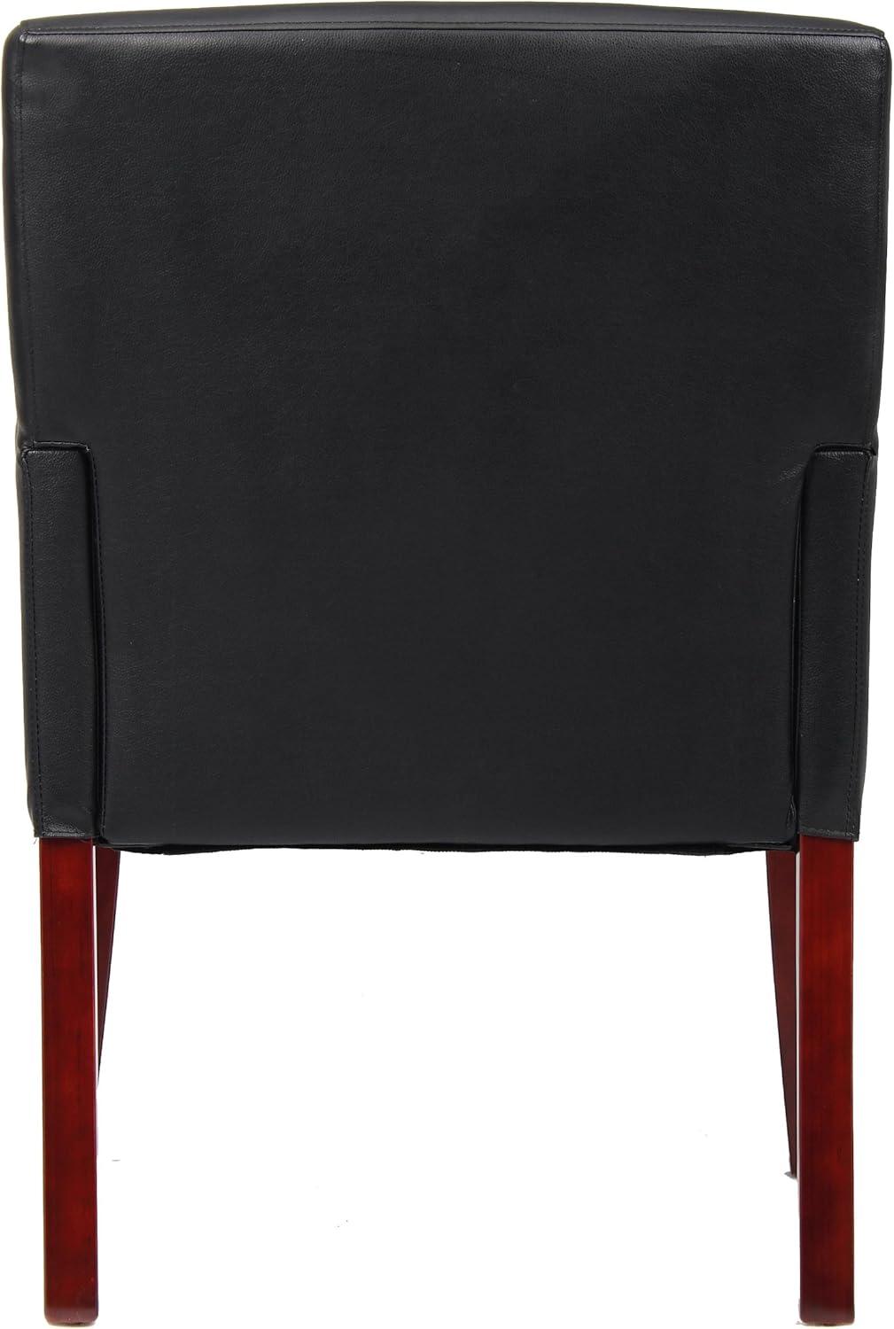 Boss Office Products Black Reception Waiting Room Chair