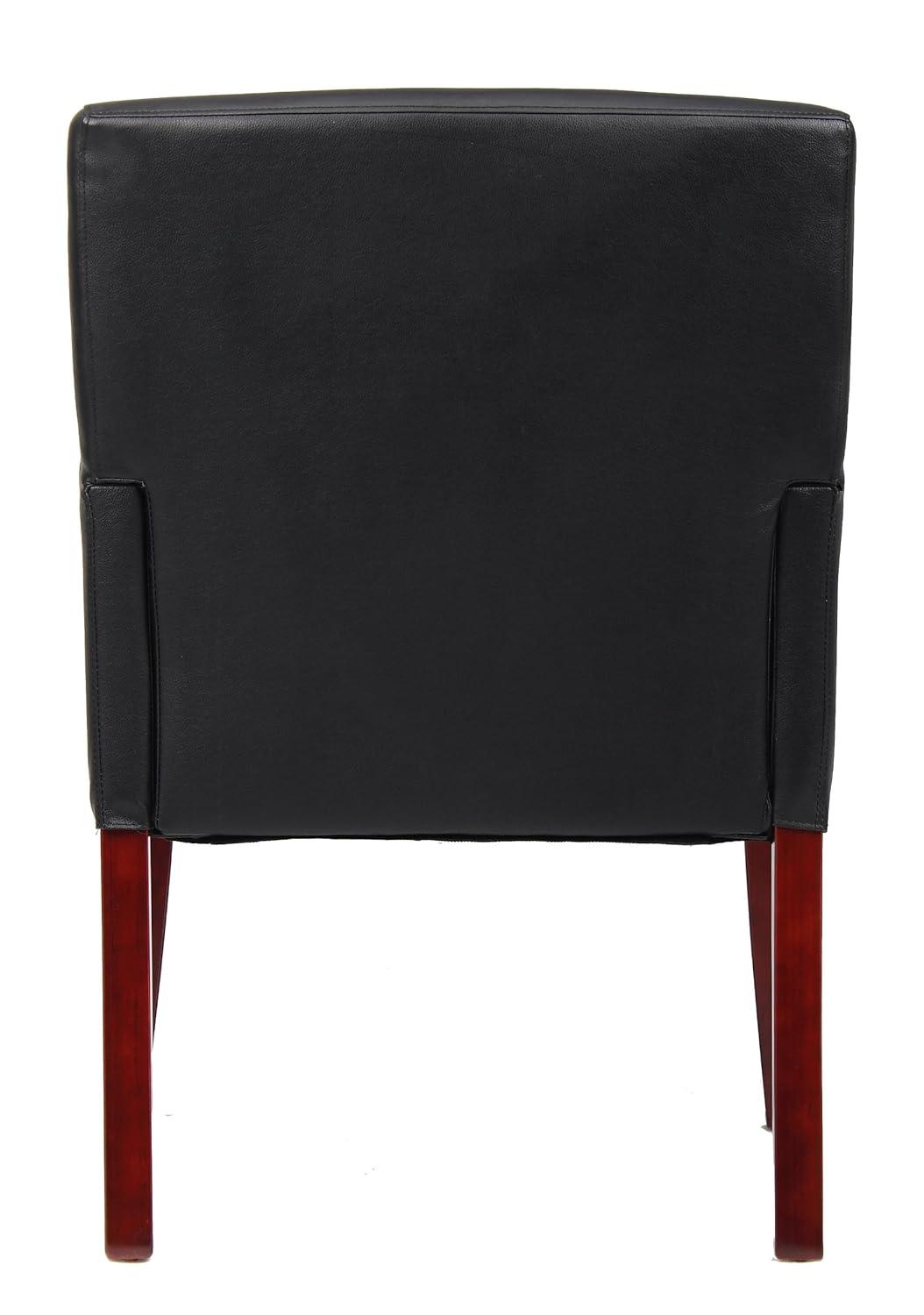 Boss Office Products Black Reception Waiting Room Chair