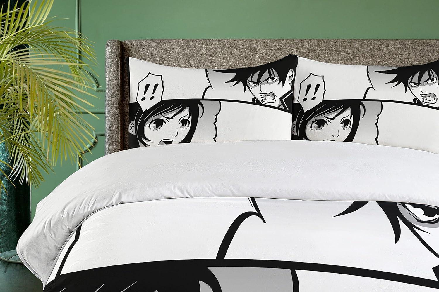 Anime Modern & Contemporary Duvet Cover Set