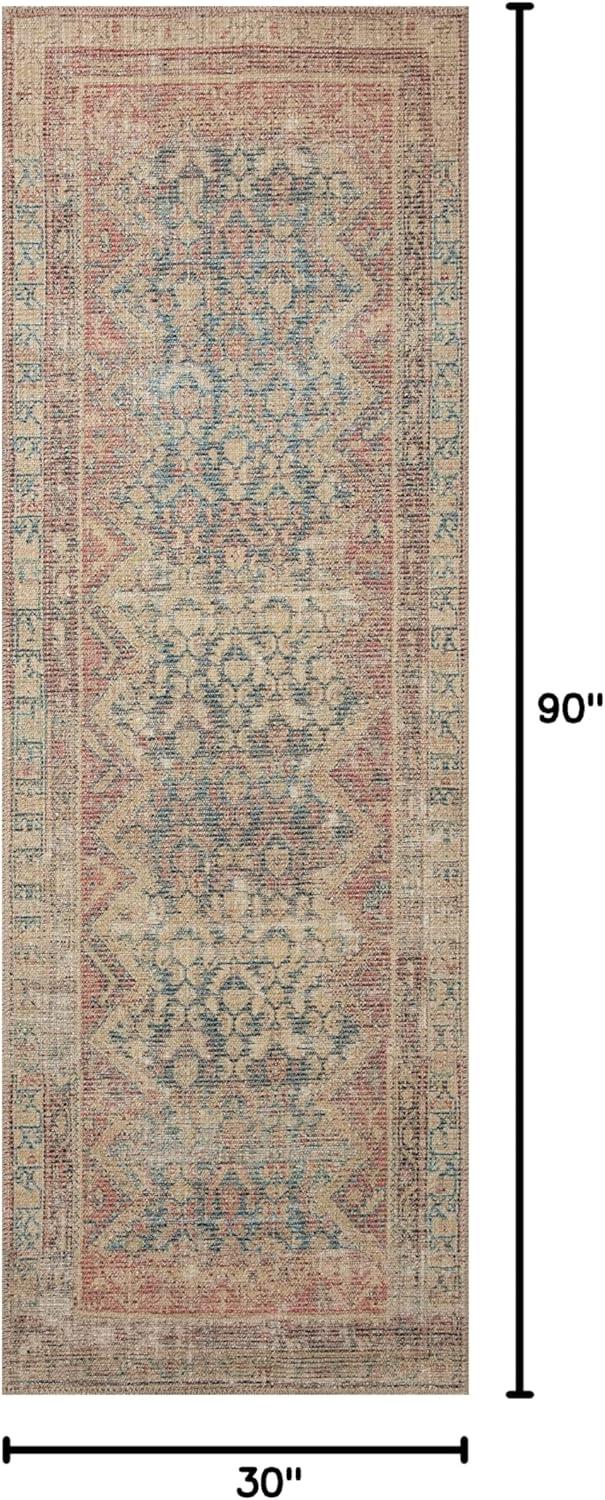 Angela Rose x Loloi Aubrey Ocean / Spice Area Rug