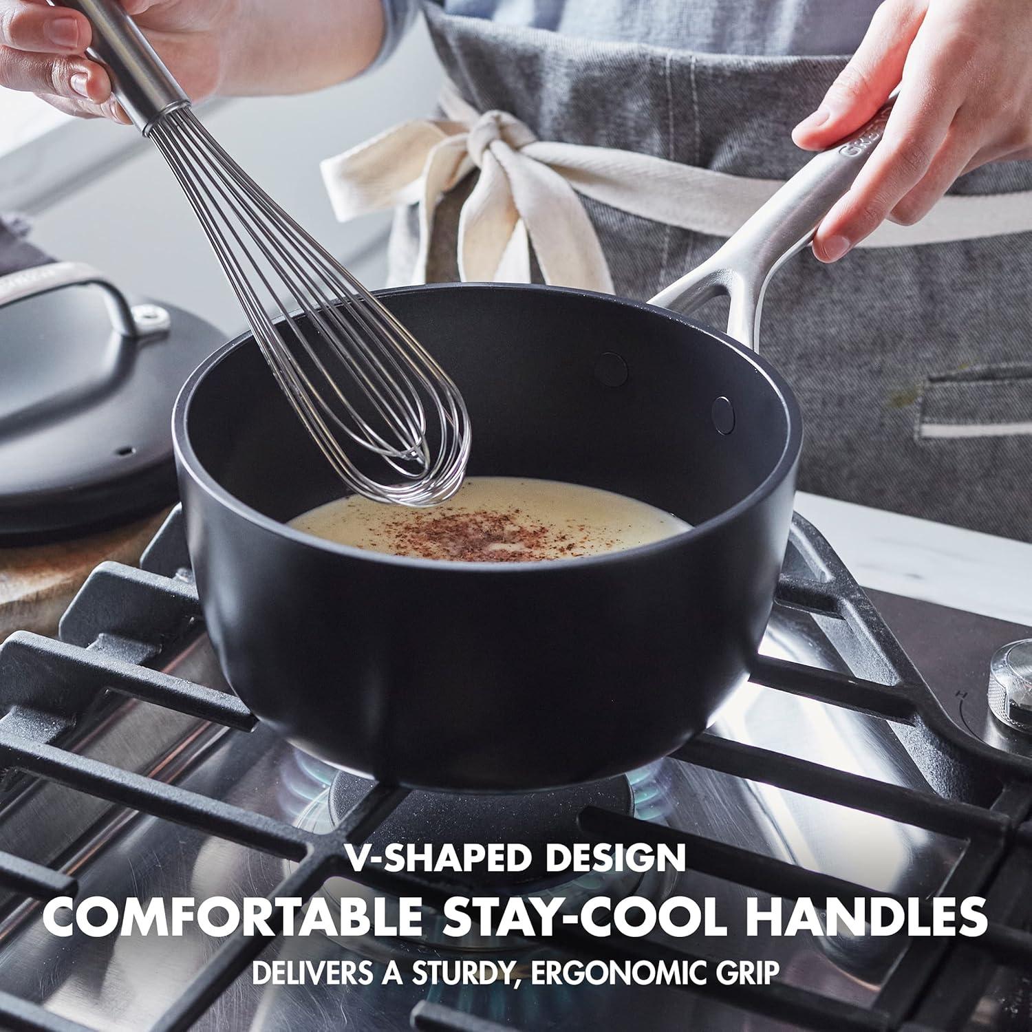 Greenpan 14-in Ceramic Cookware set with Lid