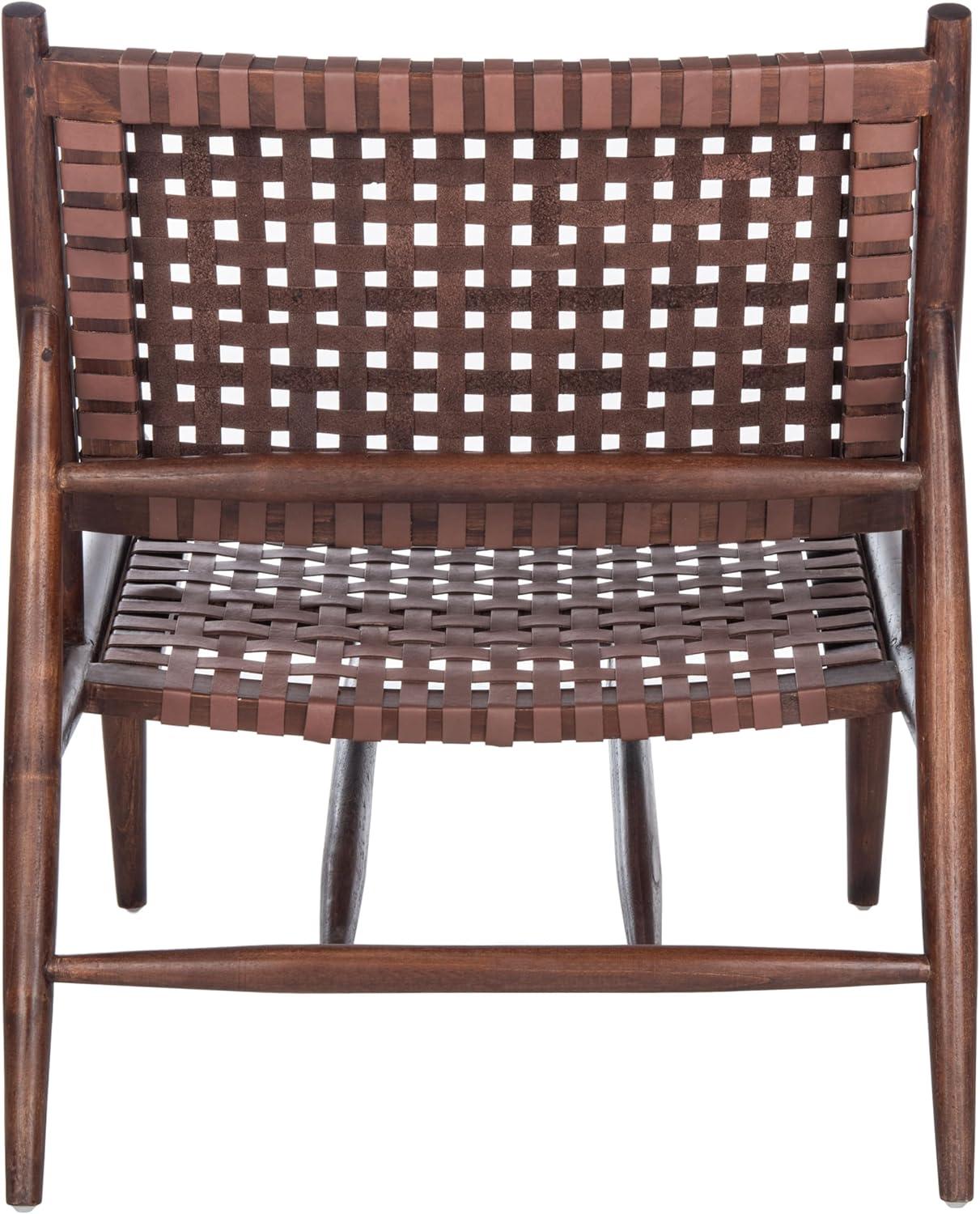 Soleil Accent Chair - ACH1001 - Cognac/Brown - Safavieh