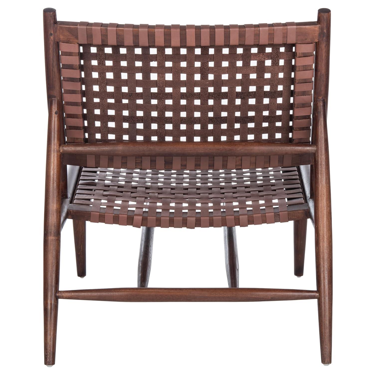 Soleil Accent Chair - ACH1001 - Cognac/Brown - Safavieh