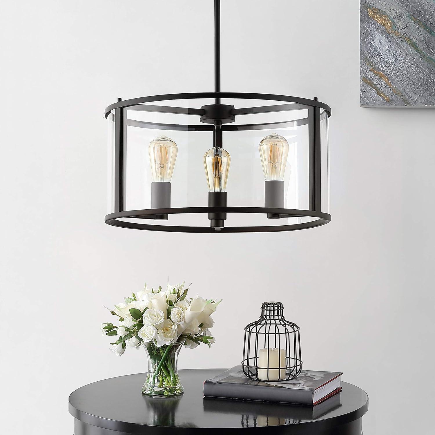 Relom 4 Light 16" Pendant - PND4121 - Bronze - Safavieh