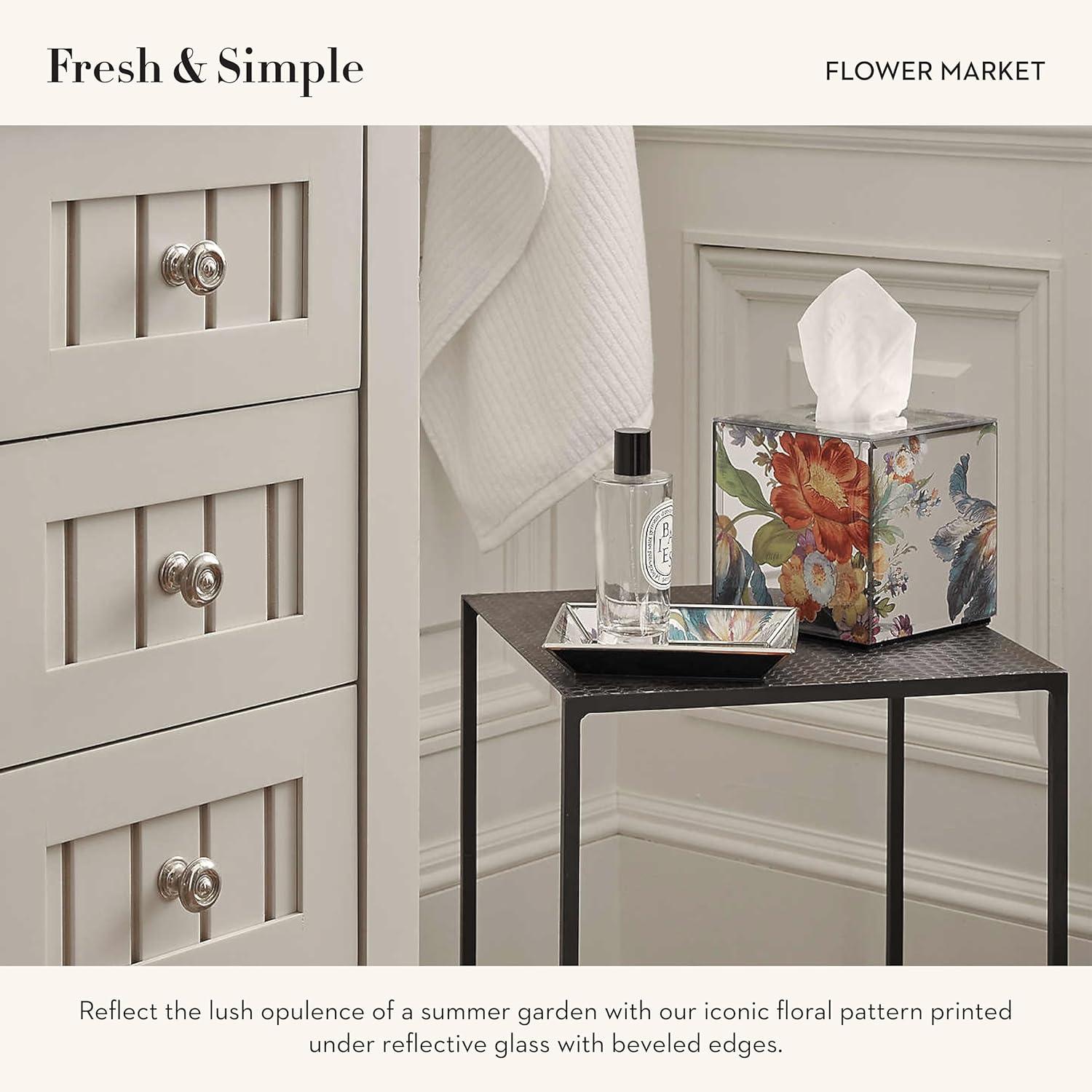 MacKenzie-Childs Twilight Toile Boutique Tissue Box Cover