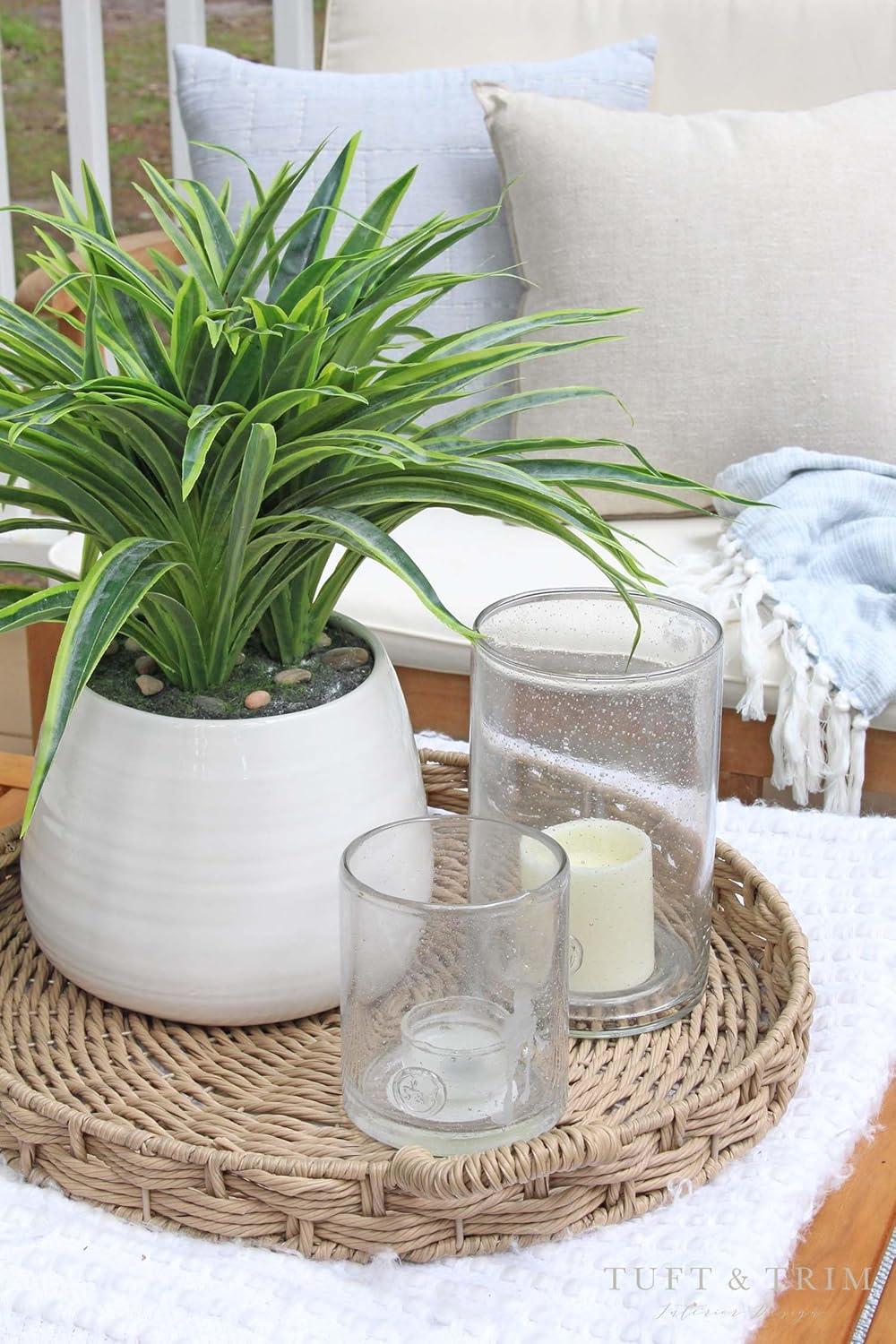 Faux Orchid Potted Plant  XXX