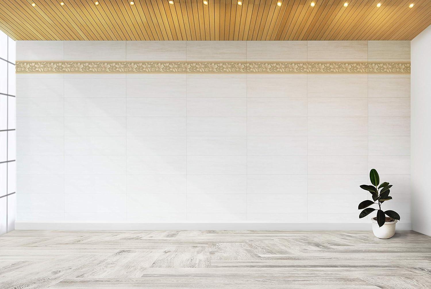 879718 Tone on Tone Floral Wallpaper Border 737-8142-4201