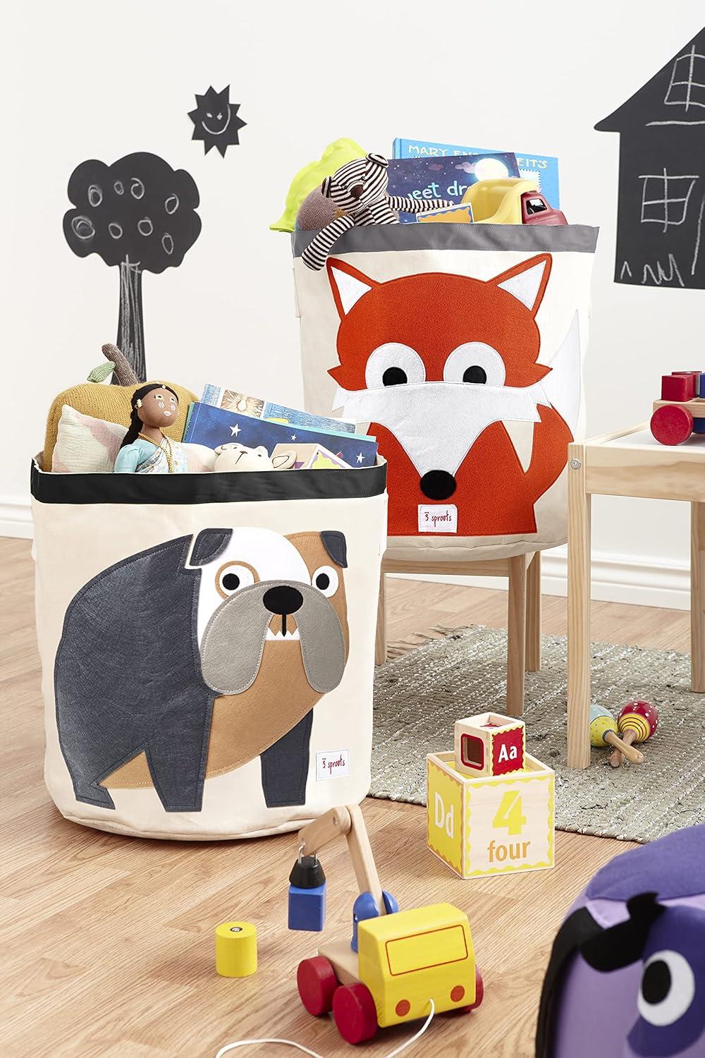 3 Sprouts Storage Bin - Fox