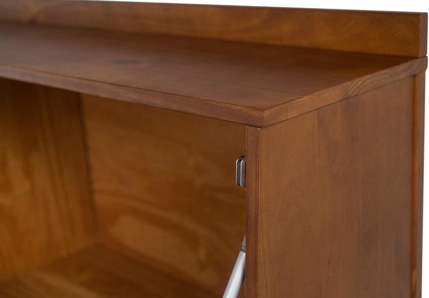 Memomad Cama Bali - Plataforma de Almacenamiento King Marco de Cama de Madera Resistente con Cajones y Más - Madera de Pino Macizo - sin Ruido - No Necesita Somier - Listones de Madera Incluidos (Cama Tamaño King, Madera Marrón Roble)