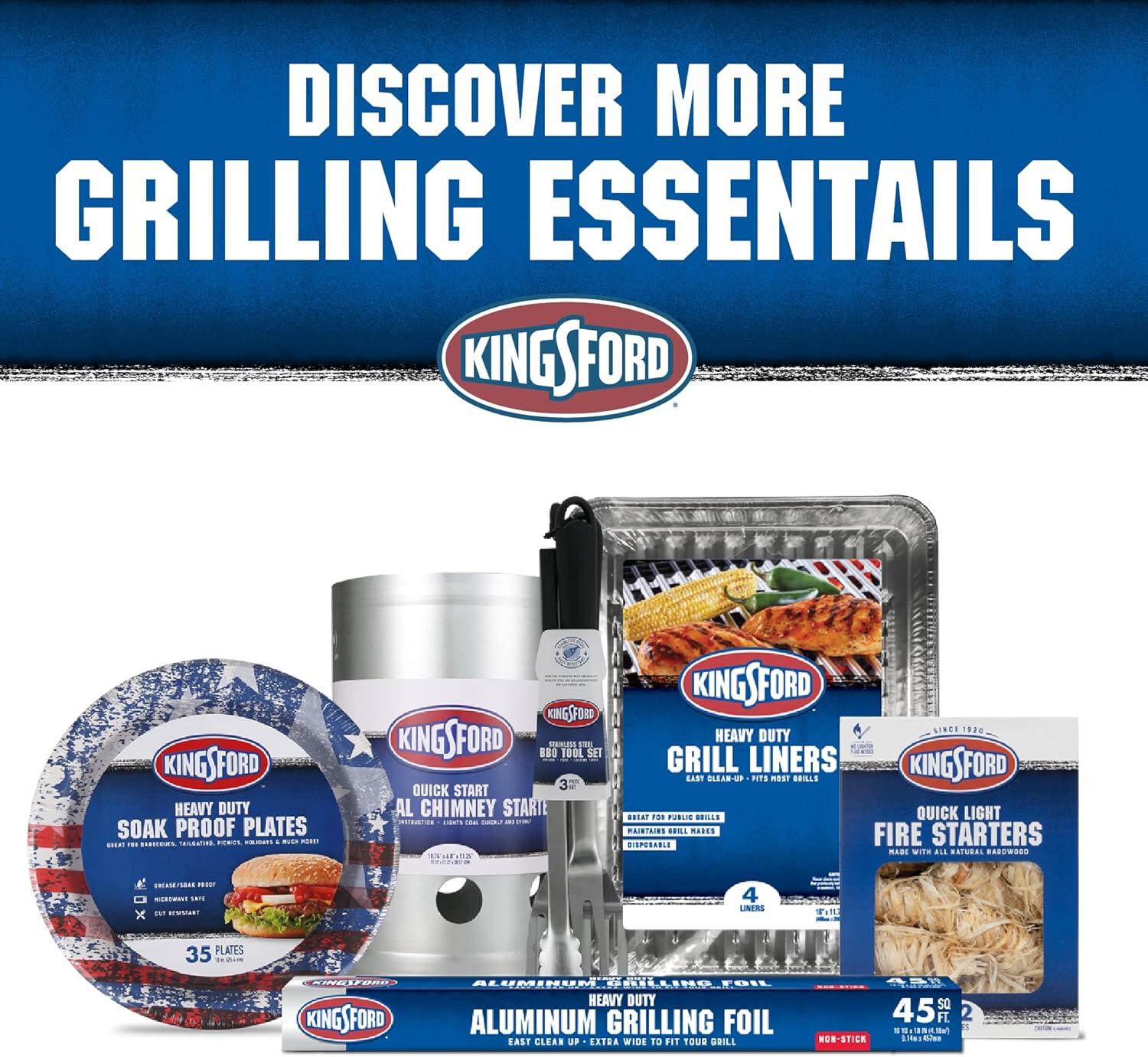 Kingsford Quick Start Zinc-Plated Steel Charcoal Chimney Starter