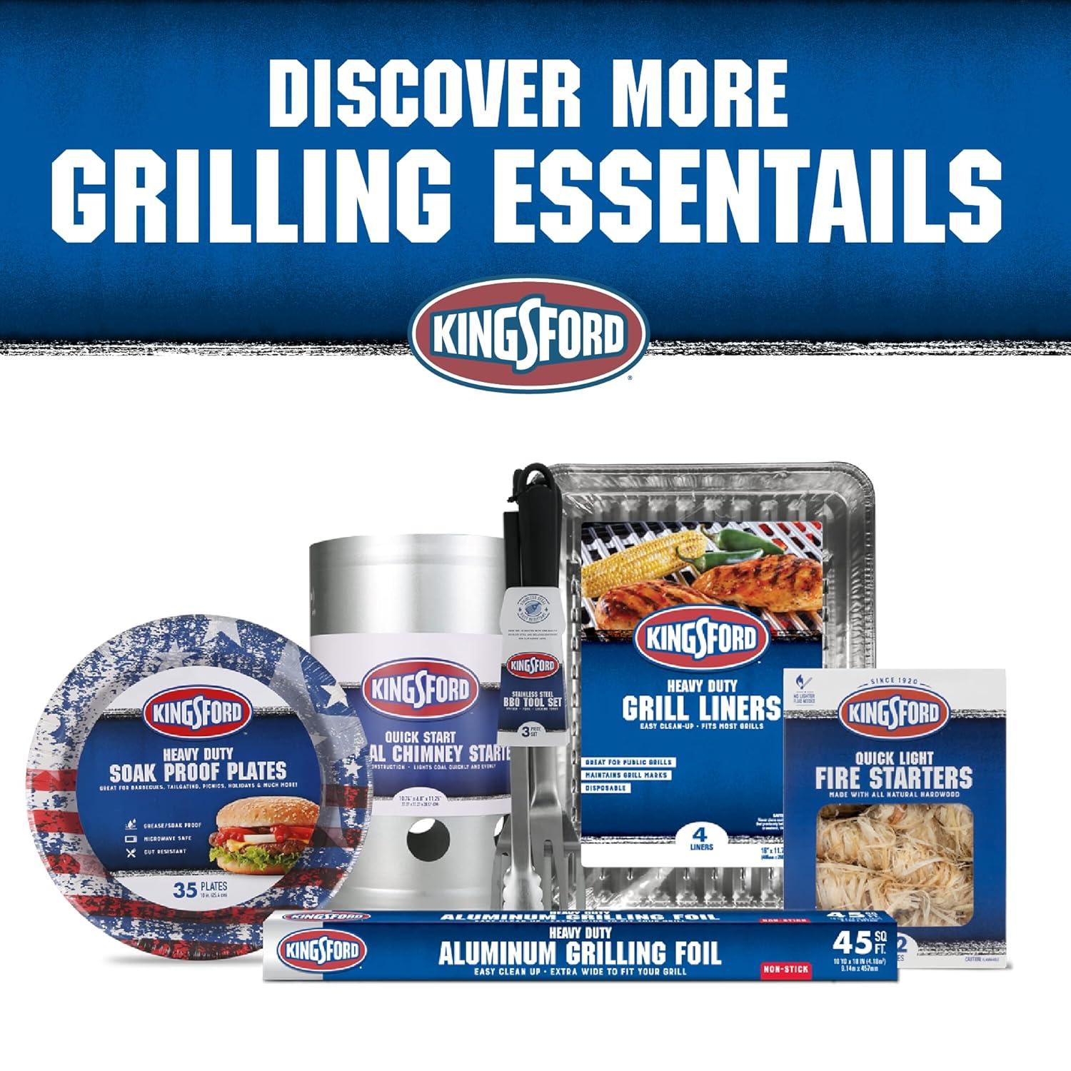 Kingsford Quick Start Zinc-Plated Steel Charcoal Chimney Starter