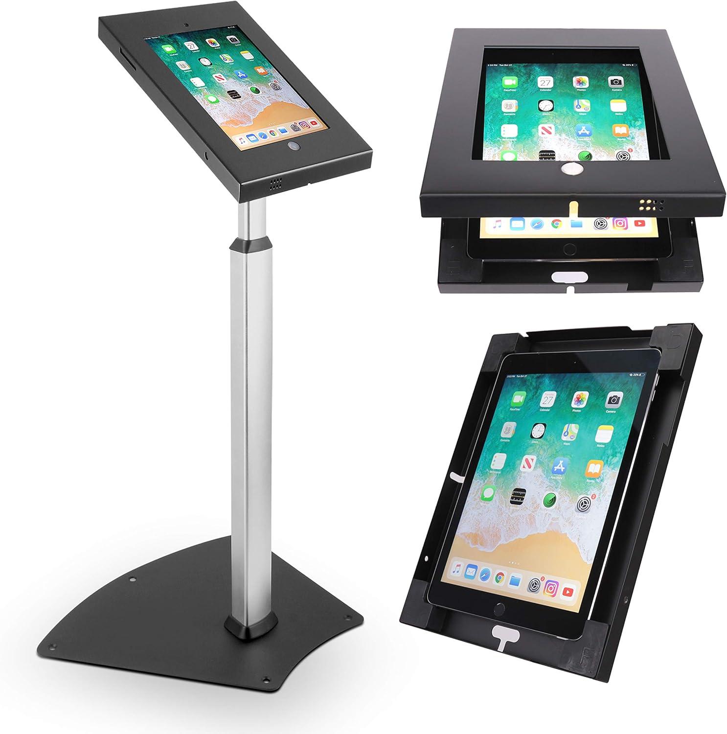 Pyle iPad Security Anti-Theft Public Display Stand with Lock