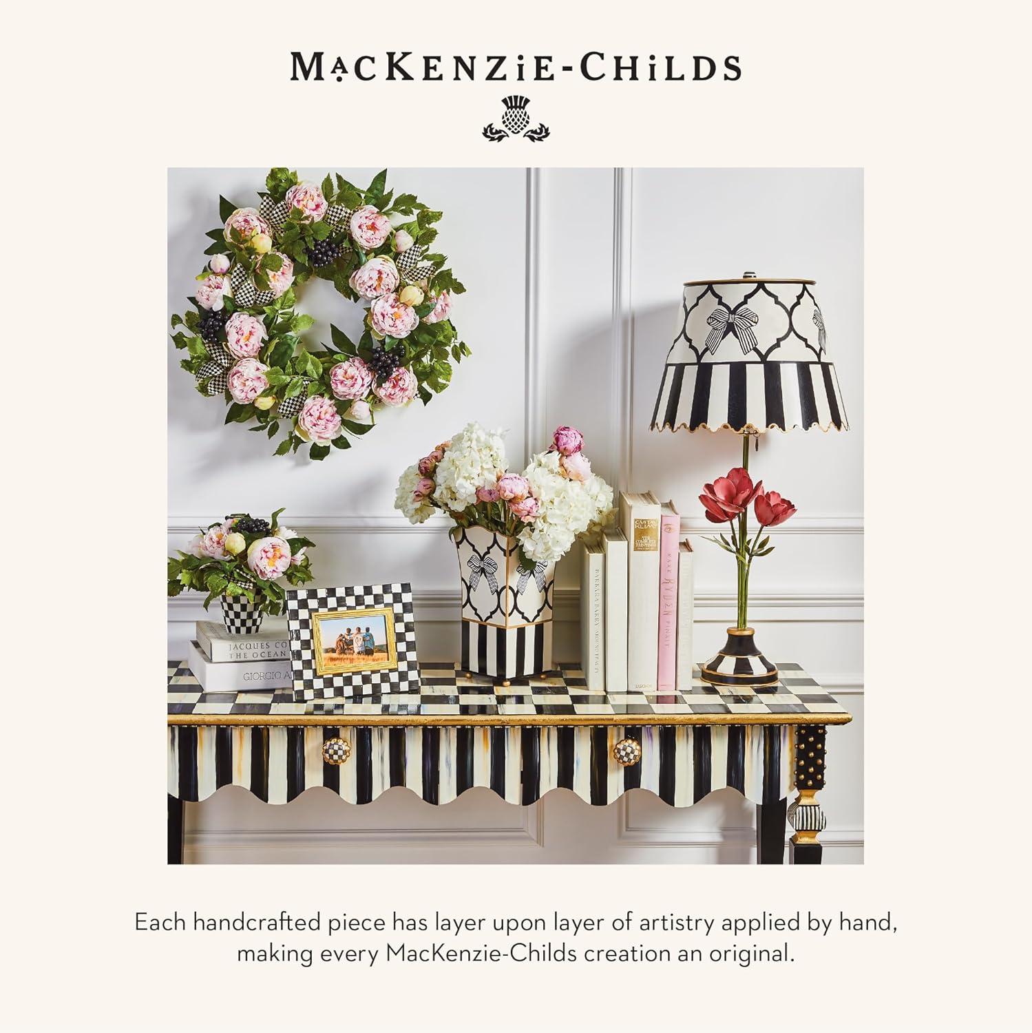 Classic Black and Gold Trim 4x6 Tabletop Photo Frame