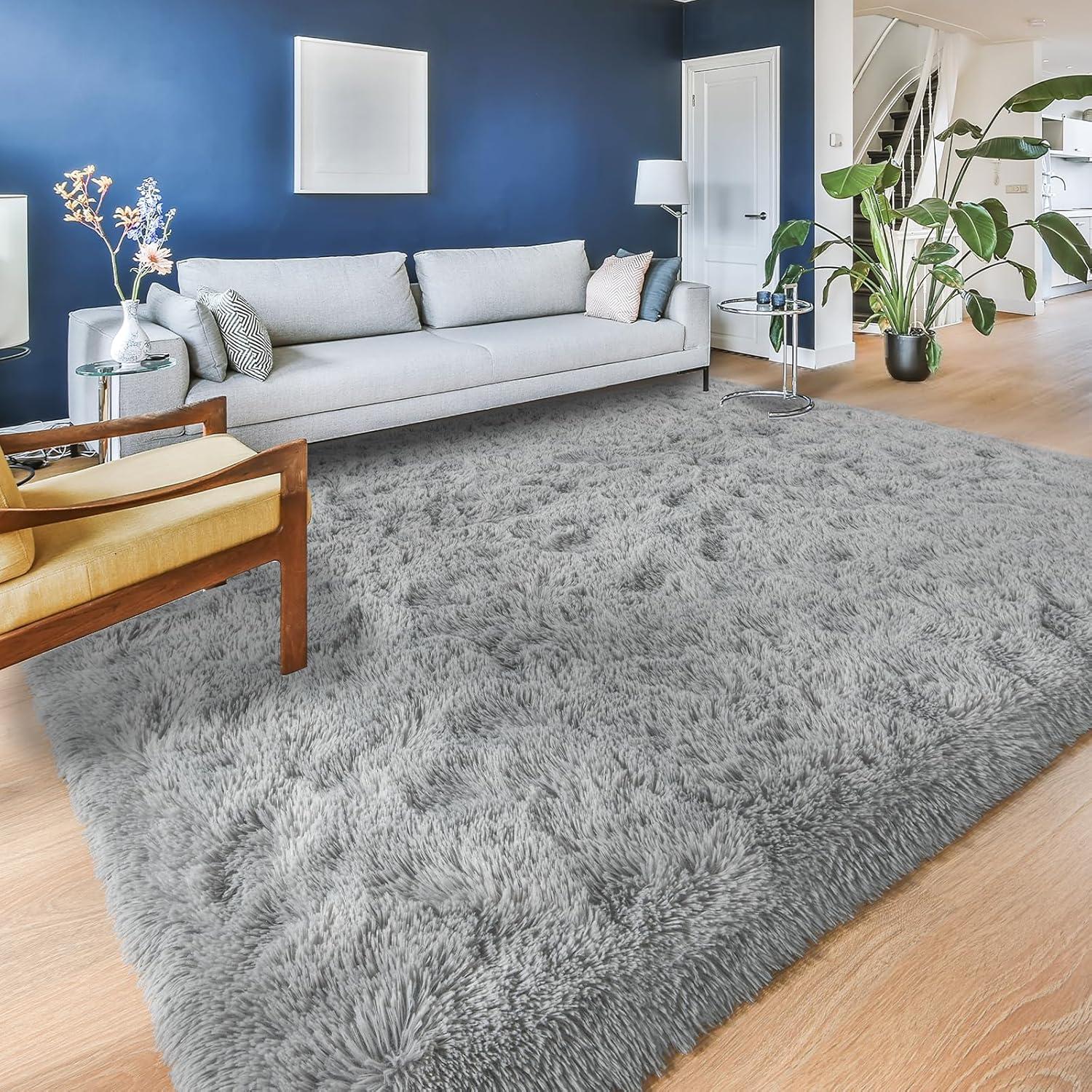 nuLOOM Cloud Shag Accent Rug, 3x5, Gray