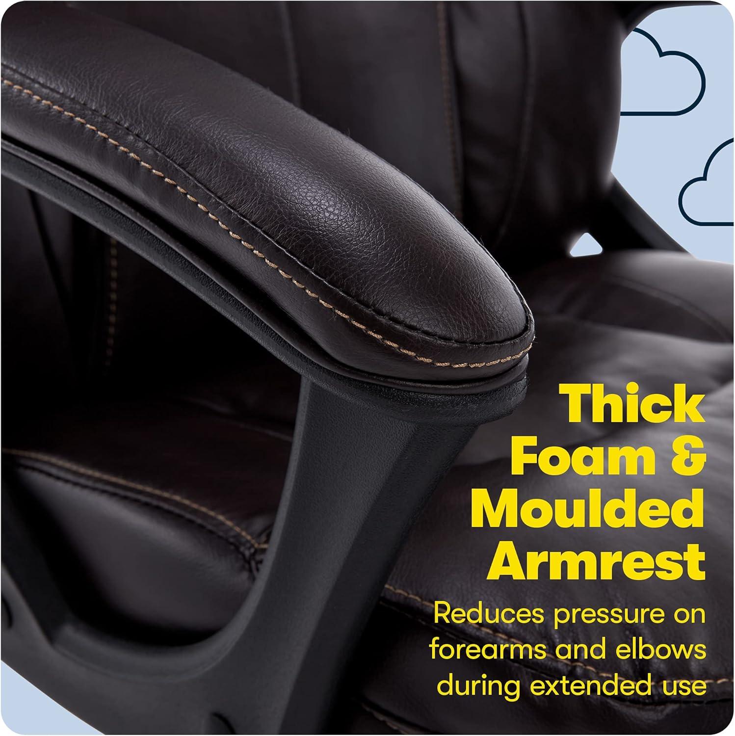 Serta Serta Mitchell Ergonomic Manager's Office Chair, Roasted Chestnut Brown