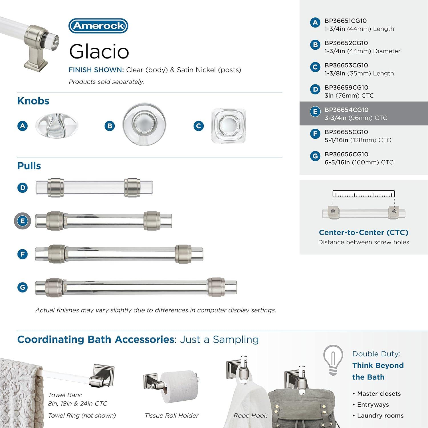 Glacio 6 5/16" Center to Center Bar Pull