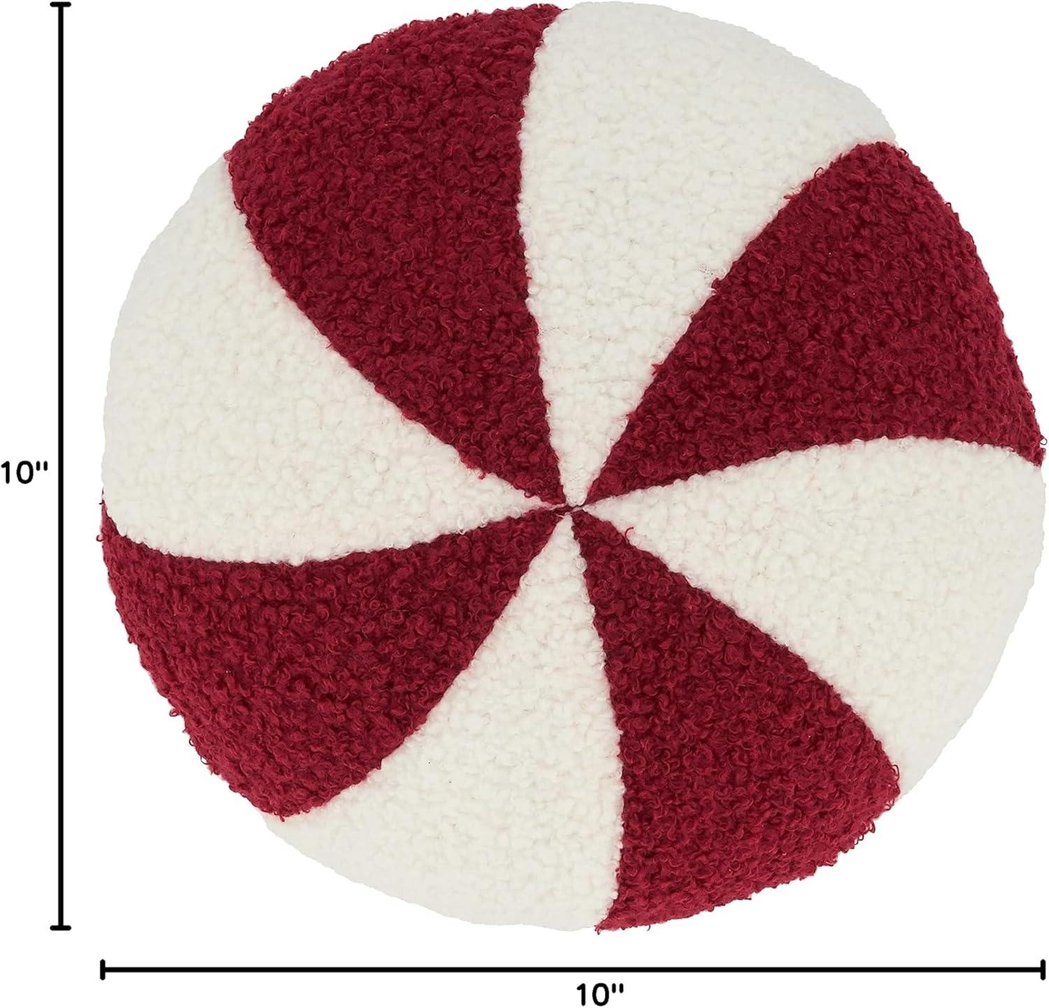 Peppermint Collection Throw Pillow