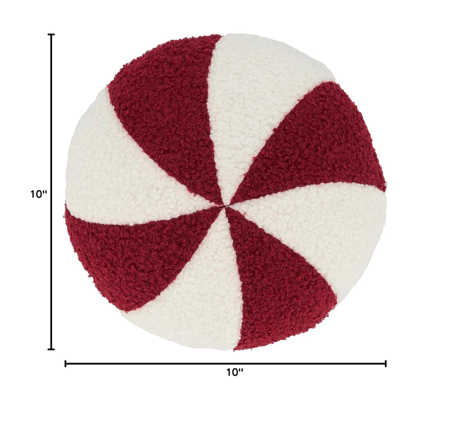 Peppermint Collection Throw Pillow