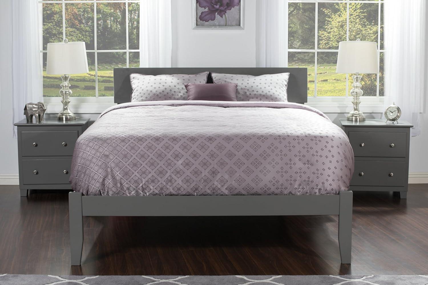 Orlando Platform Bed with Open Foot Board, Multiple Colors, Multiple Sizes